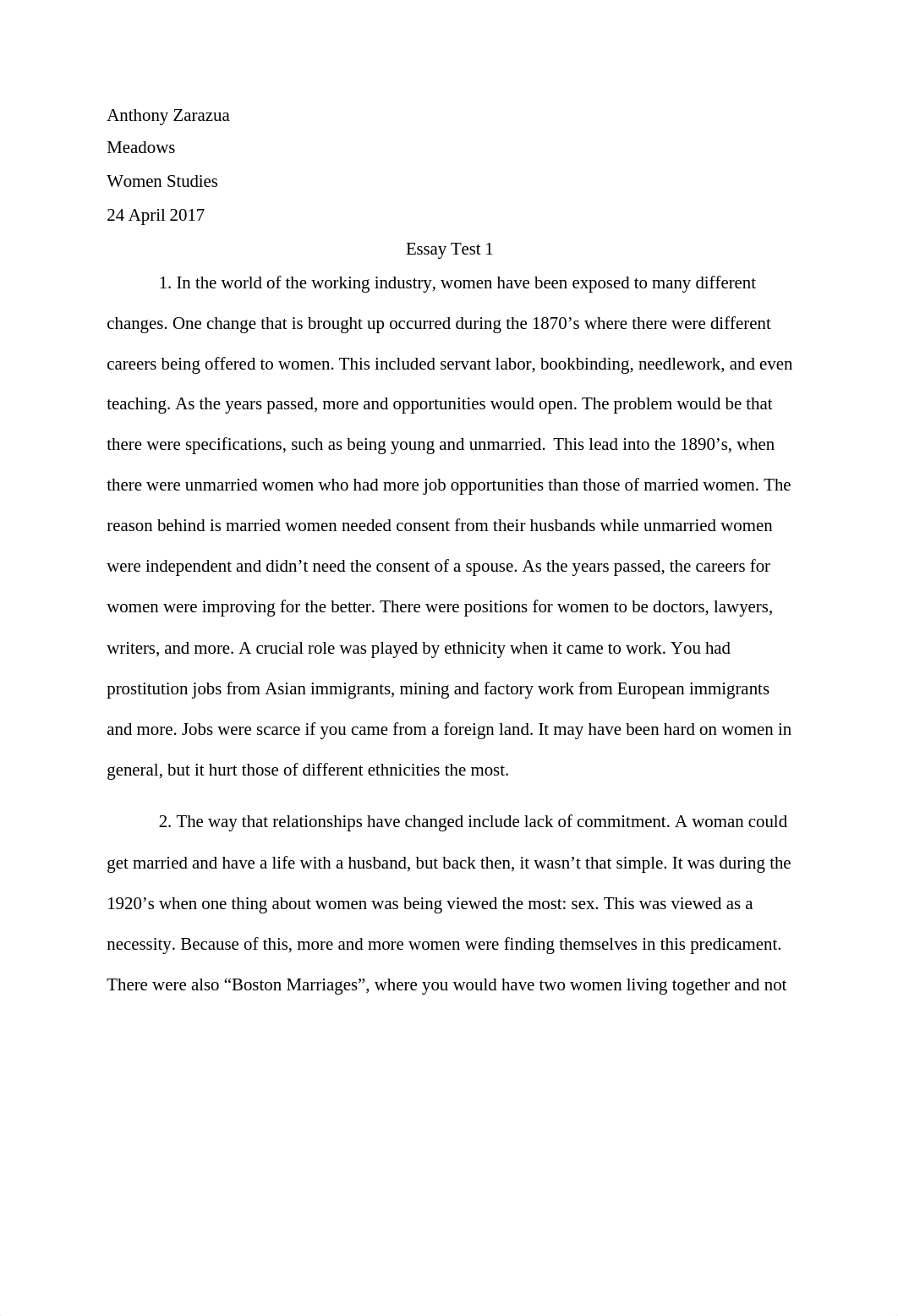 Women Studies Essay #1.docx_dvjug5645sw_page1