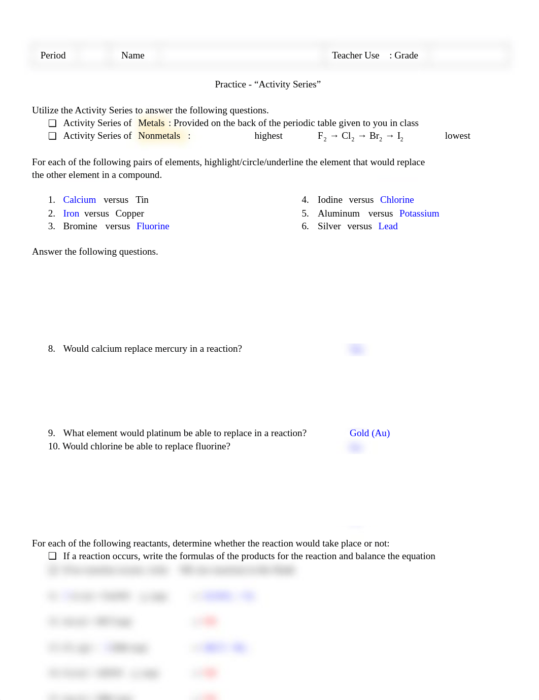 Activity Series KEY.pdf_dvjx51hnlun_page1