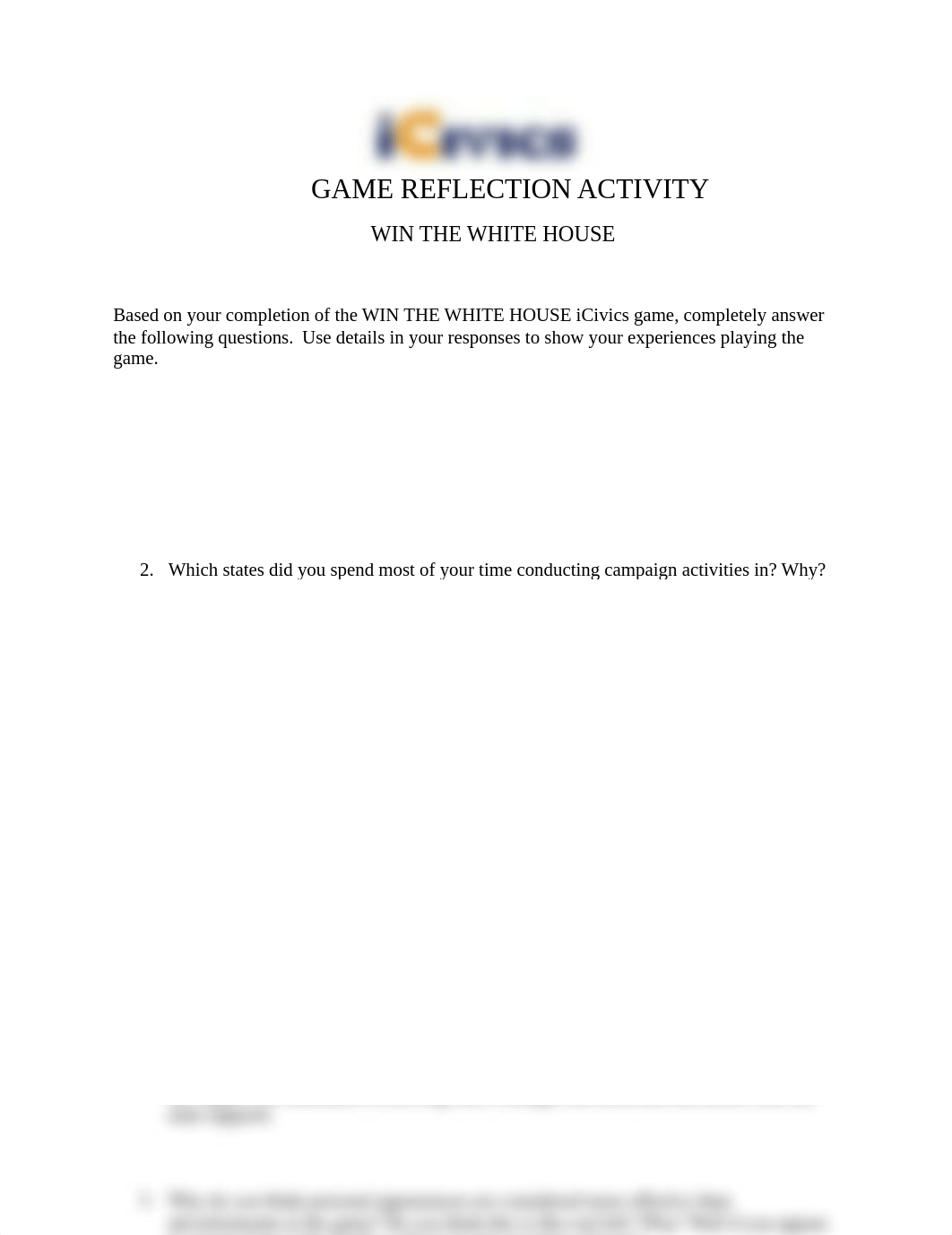 iCivics Win the White House REFLECTION ACTIVITY.docx_dvk8pt8fari_page1