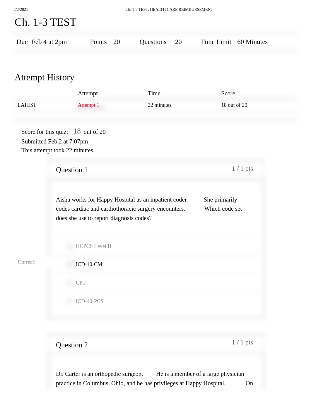 Ch. 1-3 TEST_ HEALTH CARE REIMBURSEMENT.pdf_dvk9mjmwl78_page1