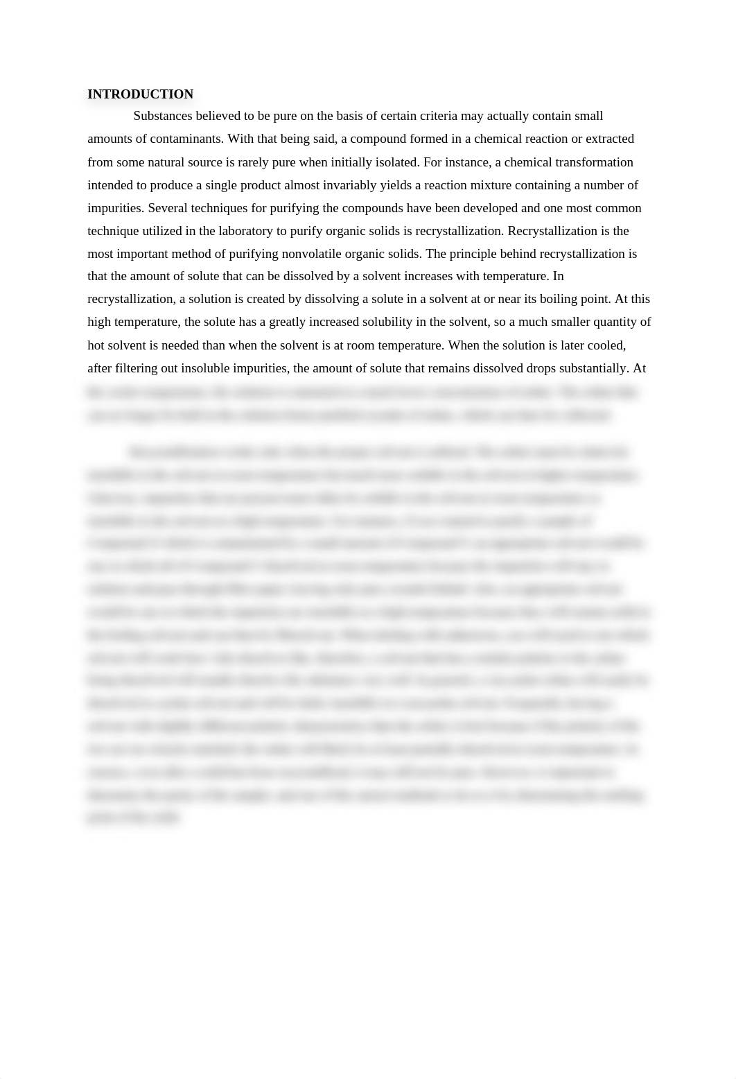 Purification - Recrystallization of Benzoic acid Lab Report.docx_dvkjidzogef_page3