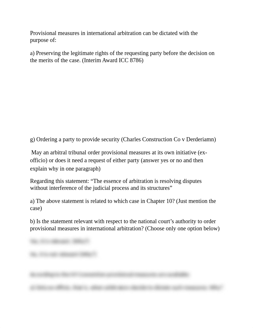 Provisional measures in international arbitration can be dictated with the purpose of.docx_dvkqdfq4987_page1