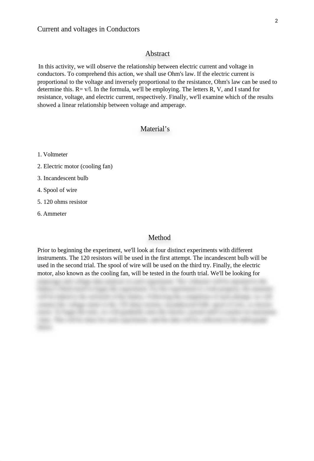 Current and Voltages in Conductors Lab Report (1).docx_dvkuikf2h7p_page2