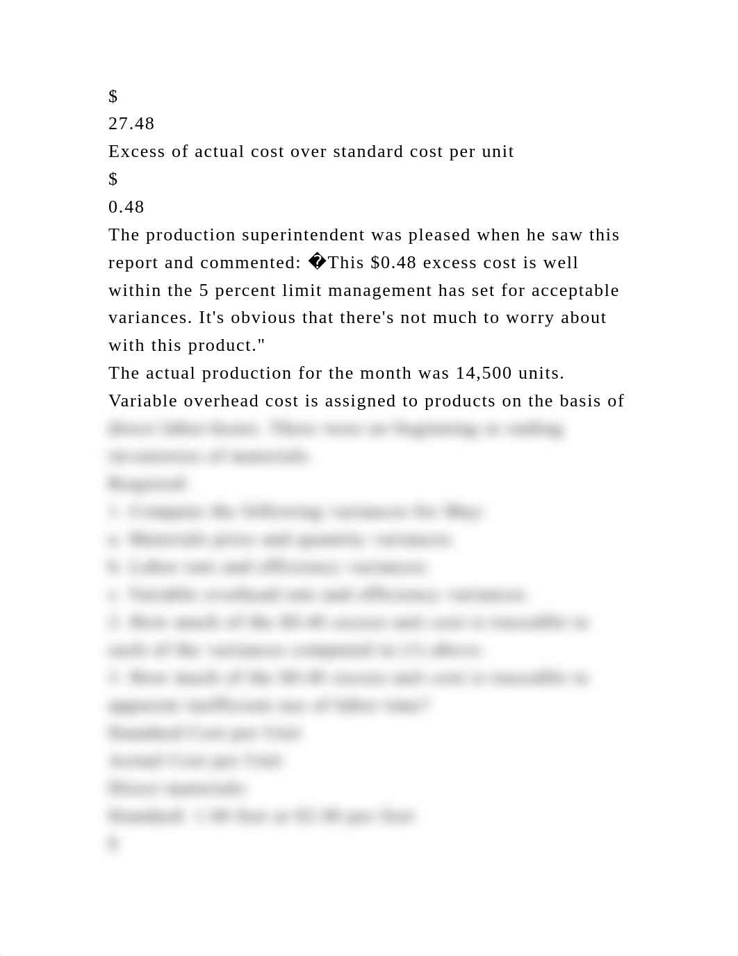 Problem 9-20 Basic Variance Analysis; the Impact of Variances on Uni.docx_dvl1wppquop_page3