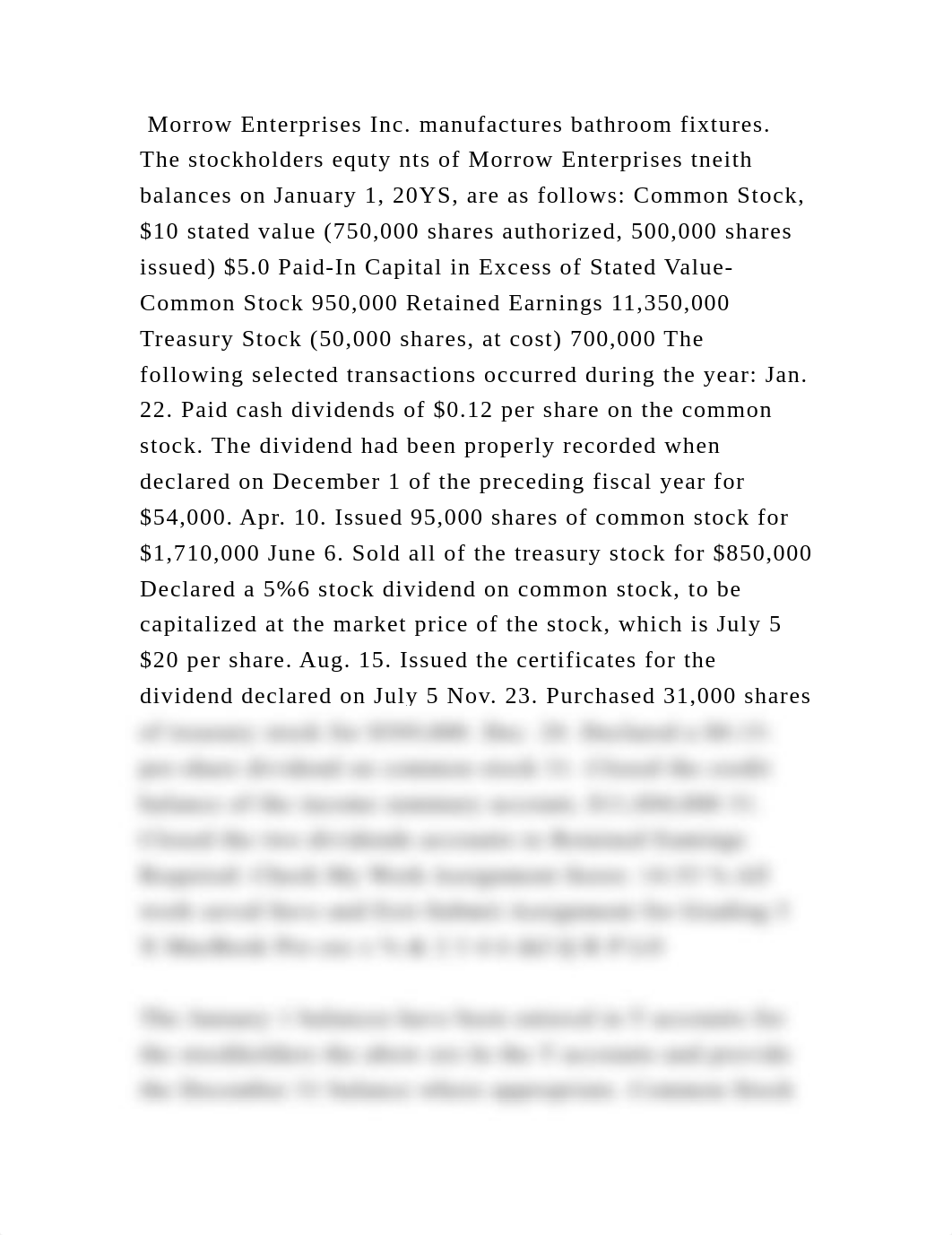 Morrow Enterprises Inc. manufactures bathroom fixtures. The stockhold.docx_dvl2ds2z43a_page2