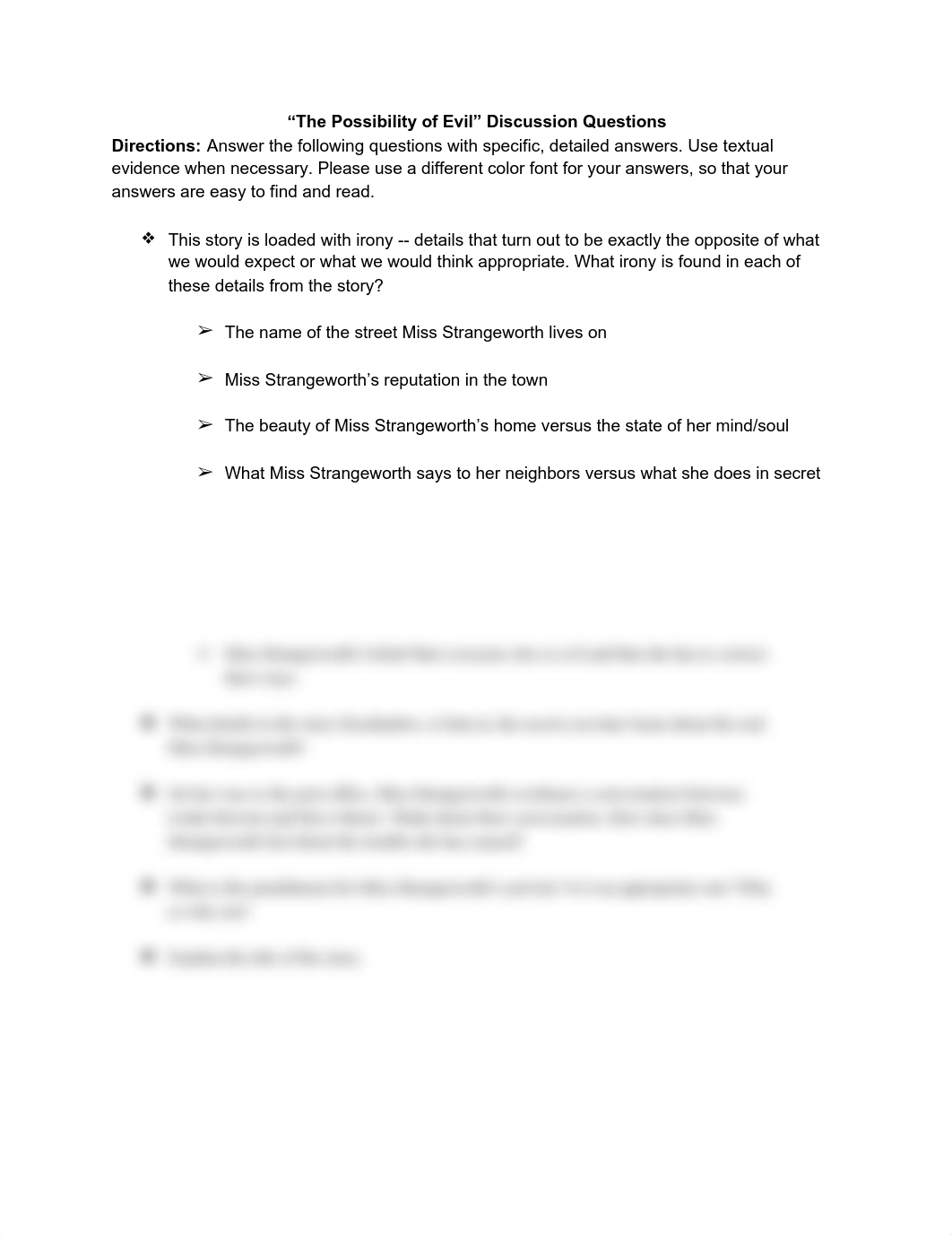 "The Possibility of Evil" Discussion Questions.pdf_dvl5qsbgeug_page1