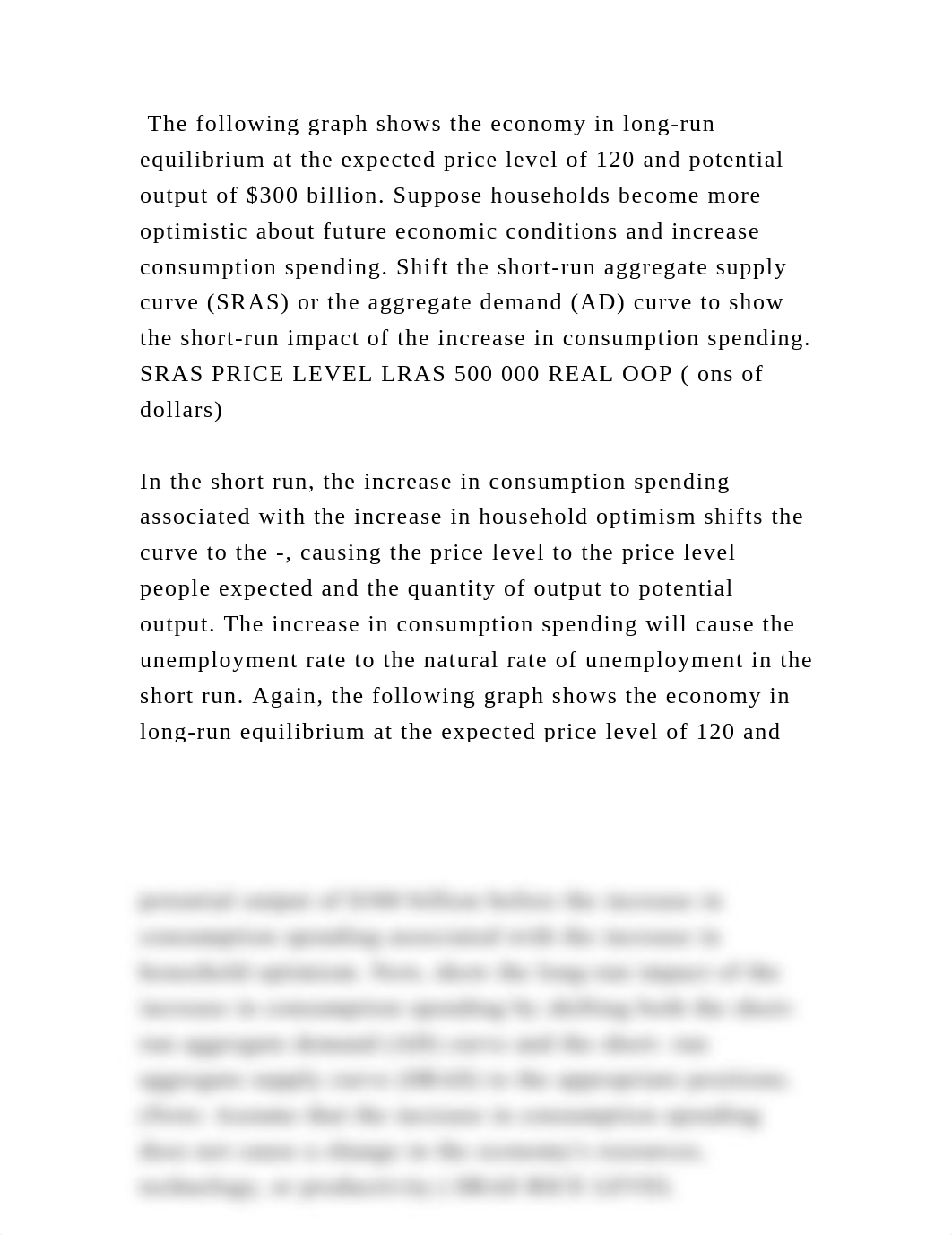 The following graph shows the economy in long-run equilibrium at the .docx_dvl71yukgx4_page2