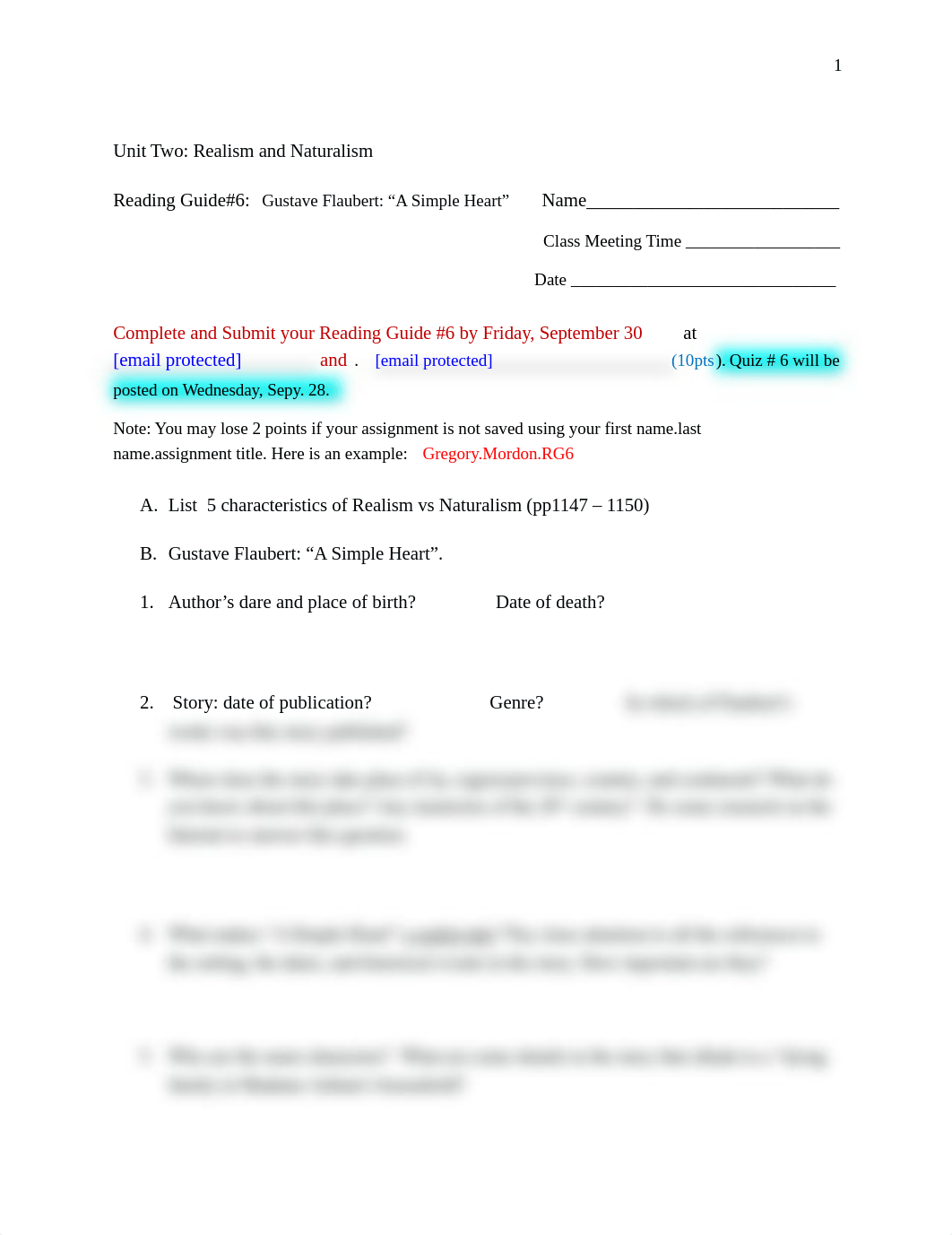 Unit Two  A simple Heart Reading Guide 6.docx_dvlsdc9sty2_page1