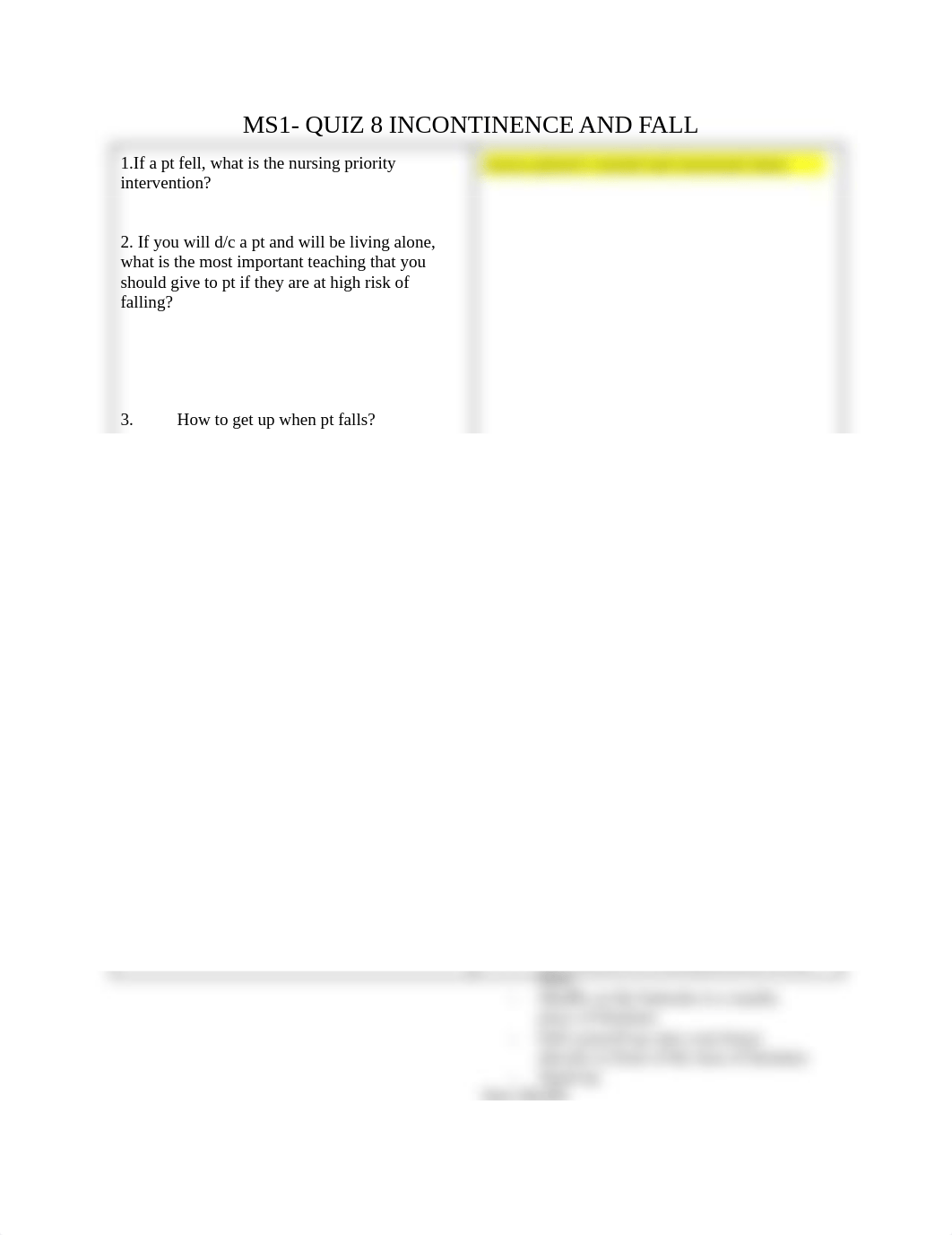 MS1- QUIZ 8 INCONTINENCE AND FALL.pdf_dvltaob6nu8_page1