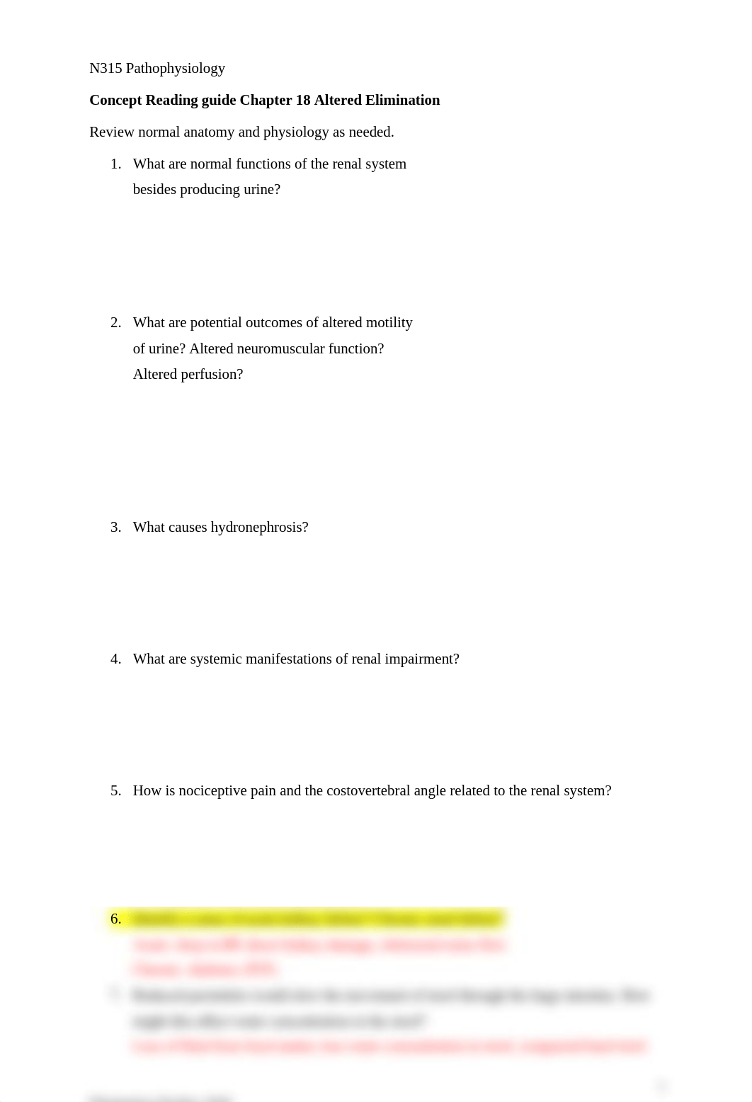 N315 elimination study guide fall 2020.docx_dvltvvulvye_page1