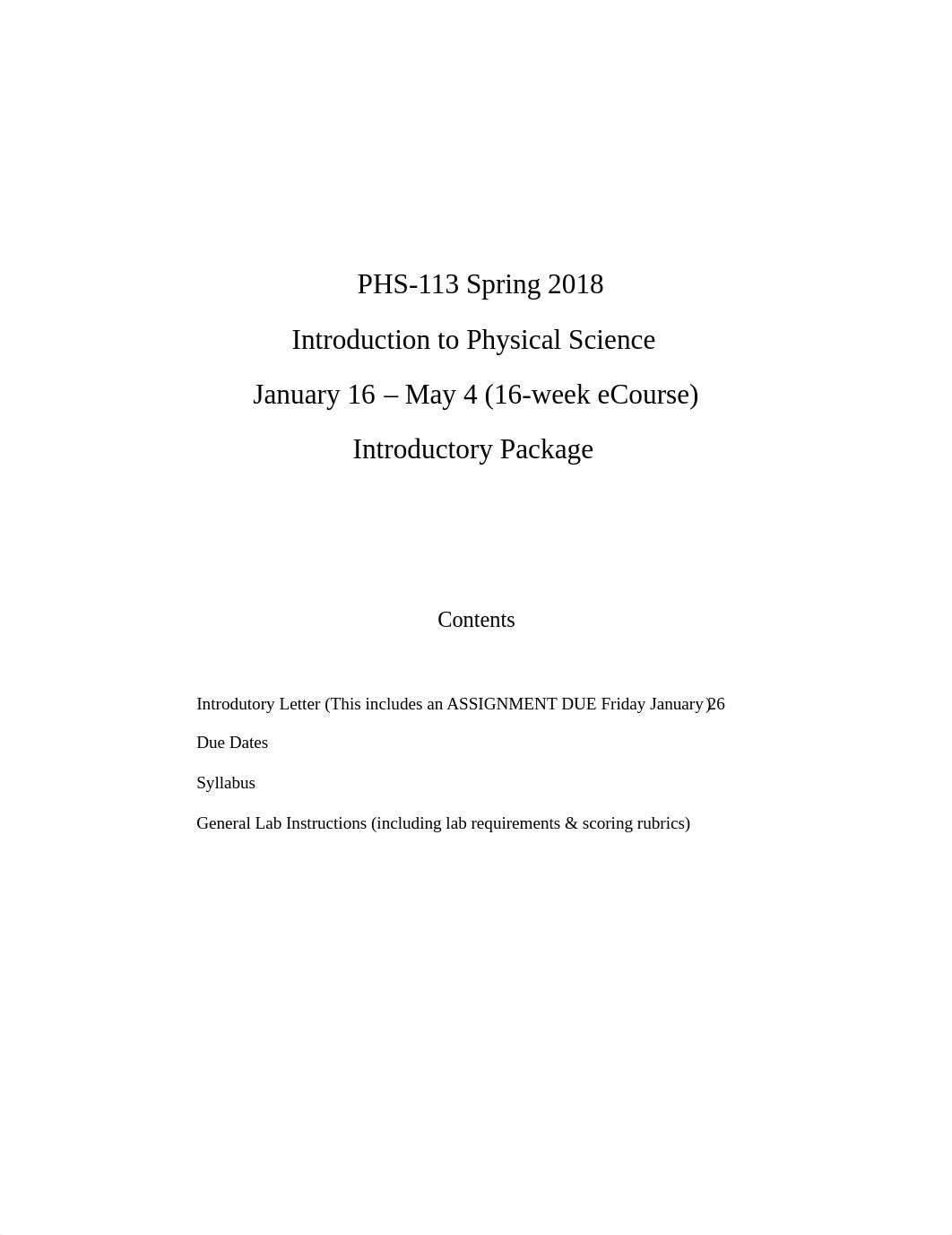 PHS-113 Online Intro Package (Spring 2018) (1).pdf_dvm08vkvcqu_page1