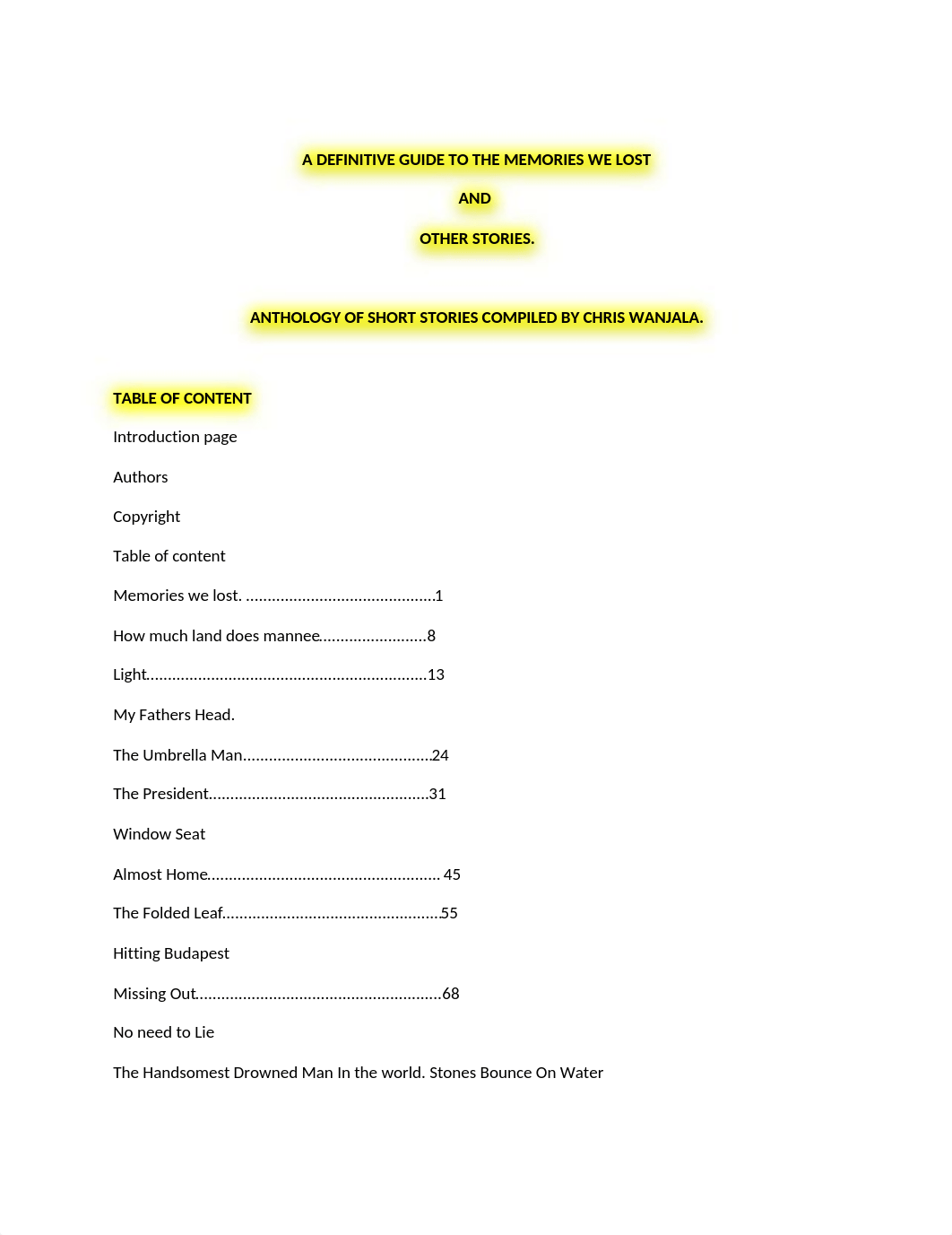 ENGLISH Memories we Lost & other Stories Guide.docx_dvm7zrrv7dz_page1