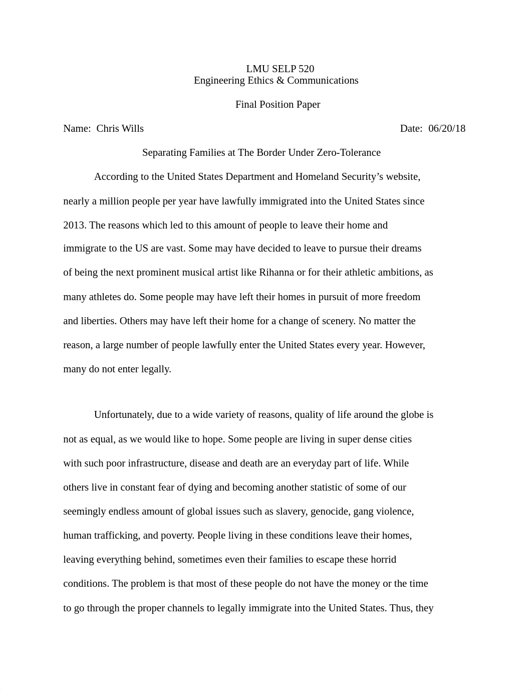 Separating Families at The Border Under Zero-Tolerance-3.docx_dvmdq31t8a9_page1