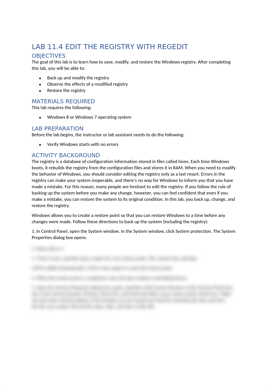 LAB 11.4 EDIT THE REGISTRY WITH REGEDIT - Stevens.docx_dvmicy15qwg_page1
