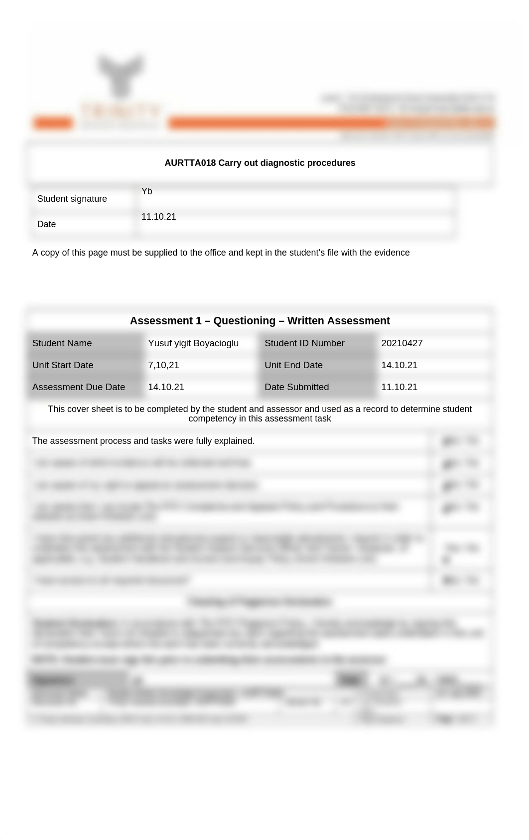 AURTTA018yyy_Assessment 1_Written Knowledge Questions_V2.docx_dvmjq2piyjl_page3