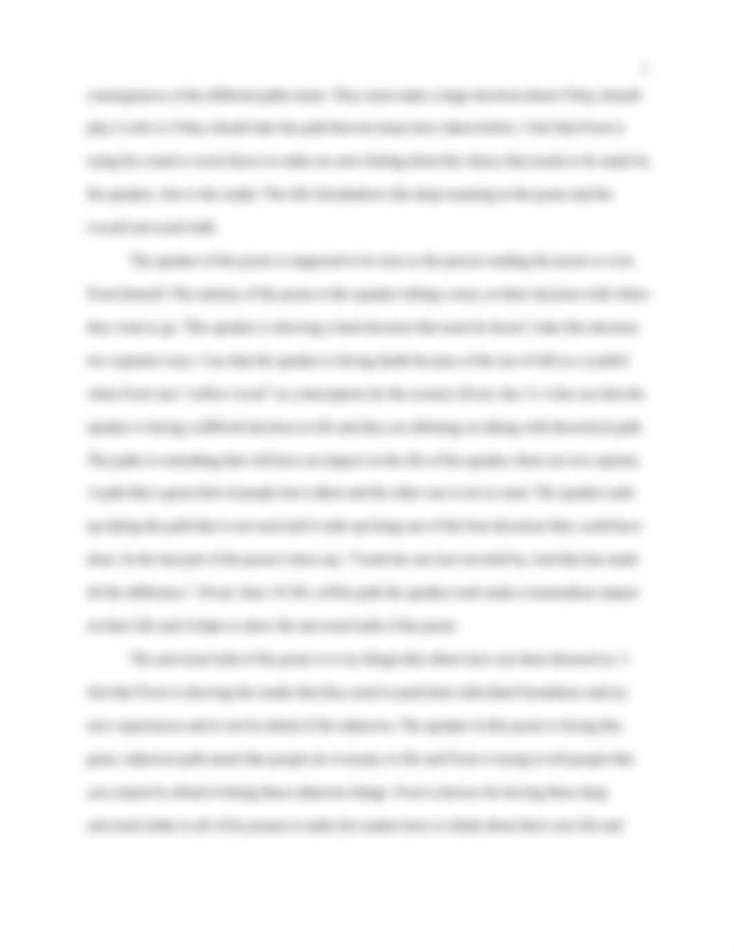 Poetry Essay: The Road Not Taken by Robert Frost_dvmqzyereh5_page2