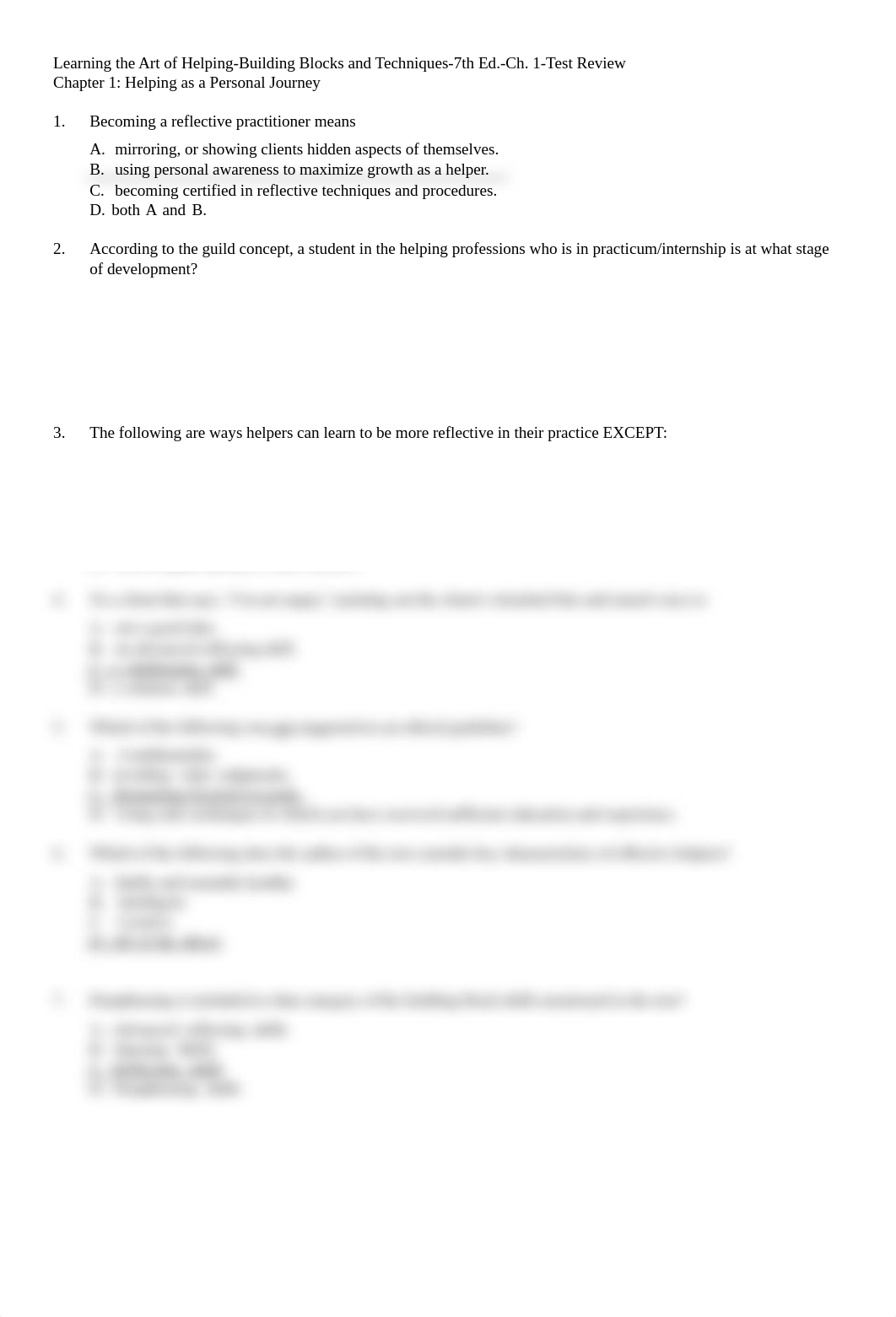 Learning the Art of Helping-Building Blocks and Techniques-7th Ed.-Ch. 1-Test Review.pdf_dvms8bd6kik_page1