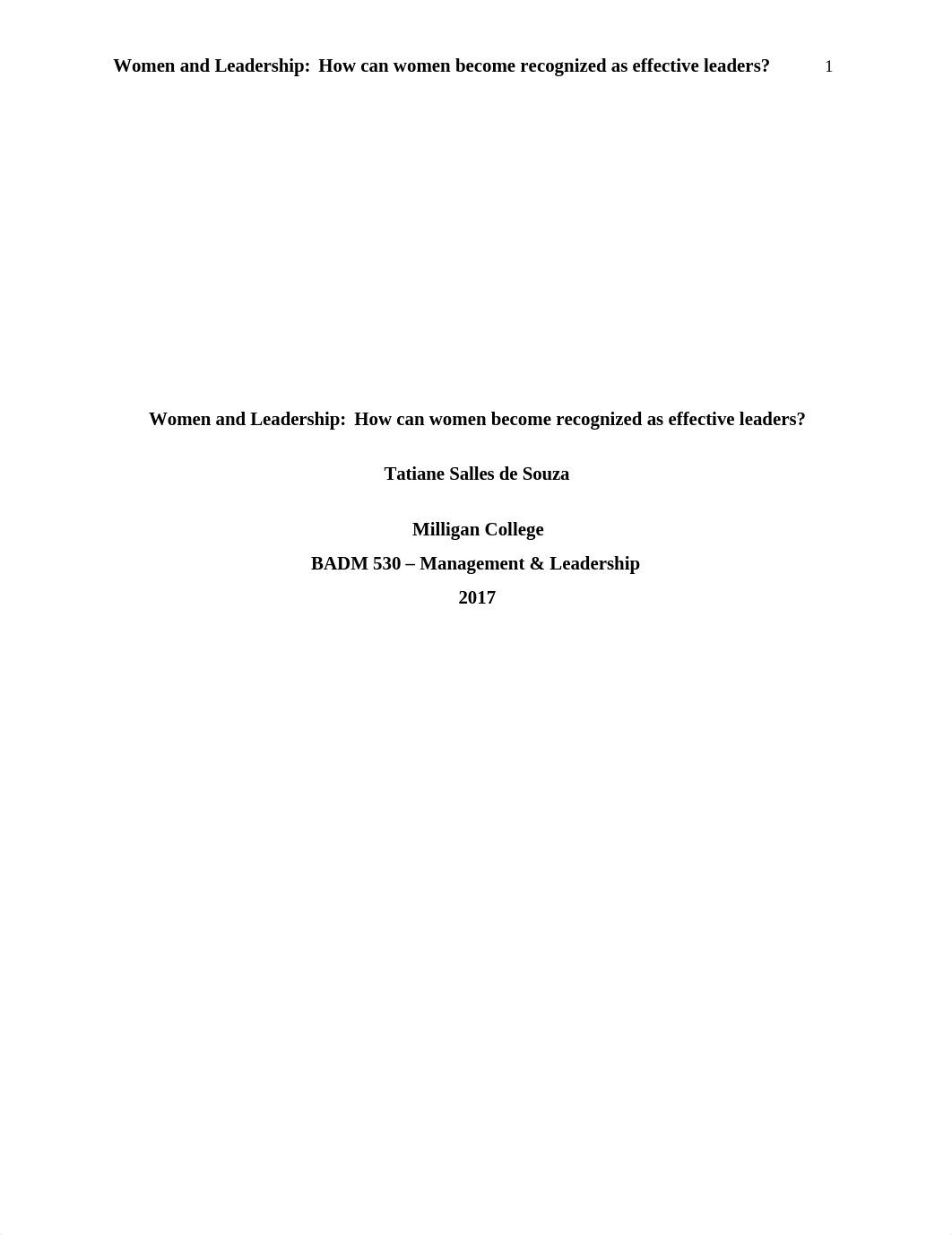 Souza, Tatiane - Women and Leadership - Final Paper.docx_dvnmh371prl_page1