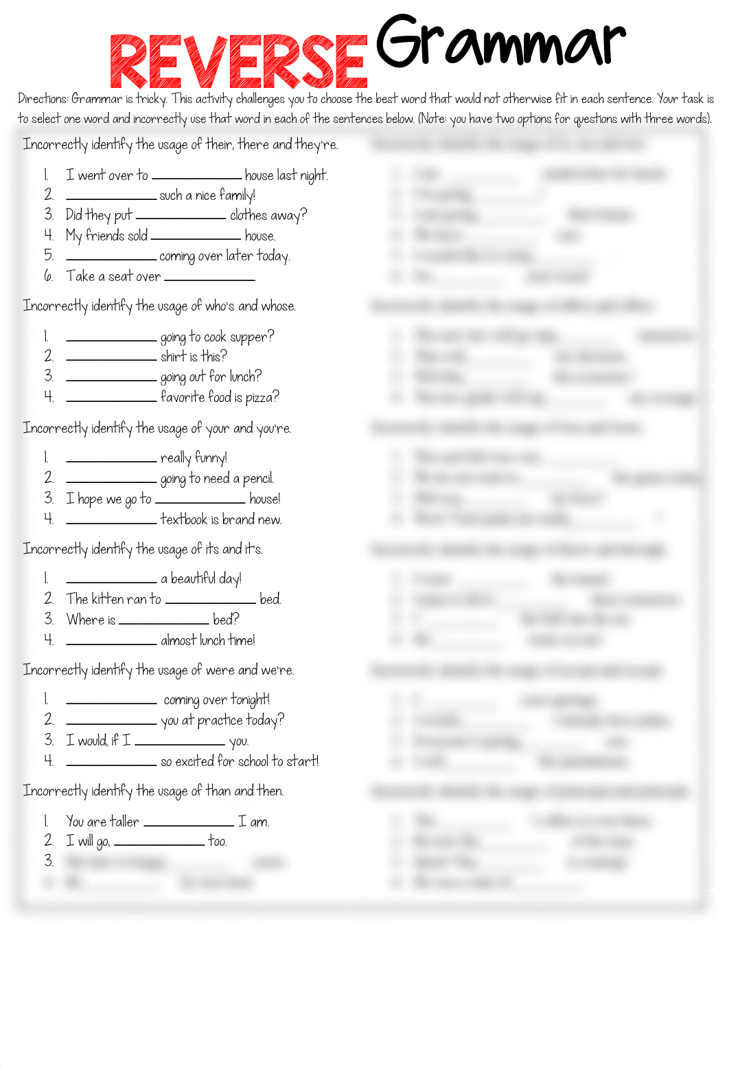 FREEReverseGrammarWorksheet.pdf_dvnv9dh2i3e_page1