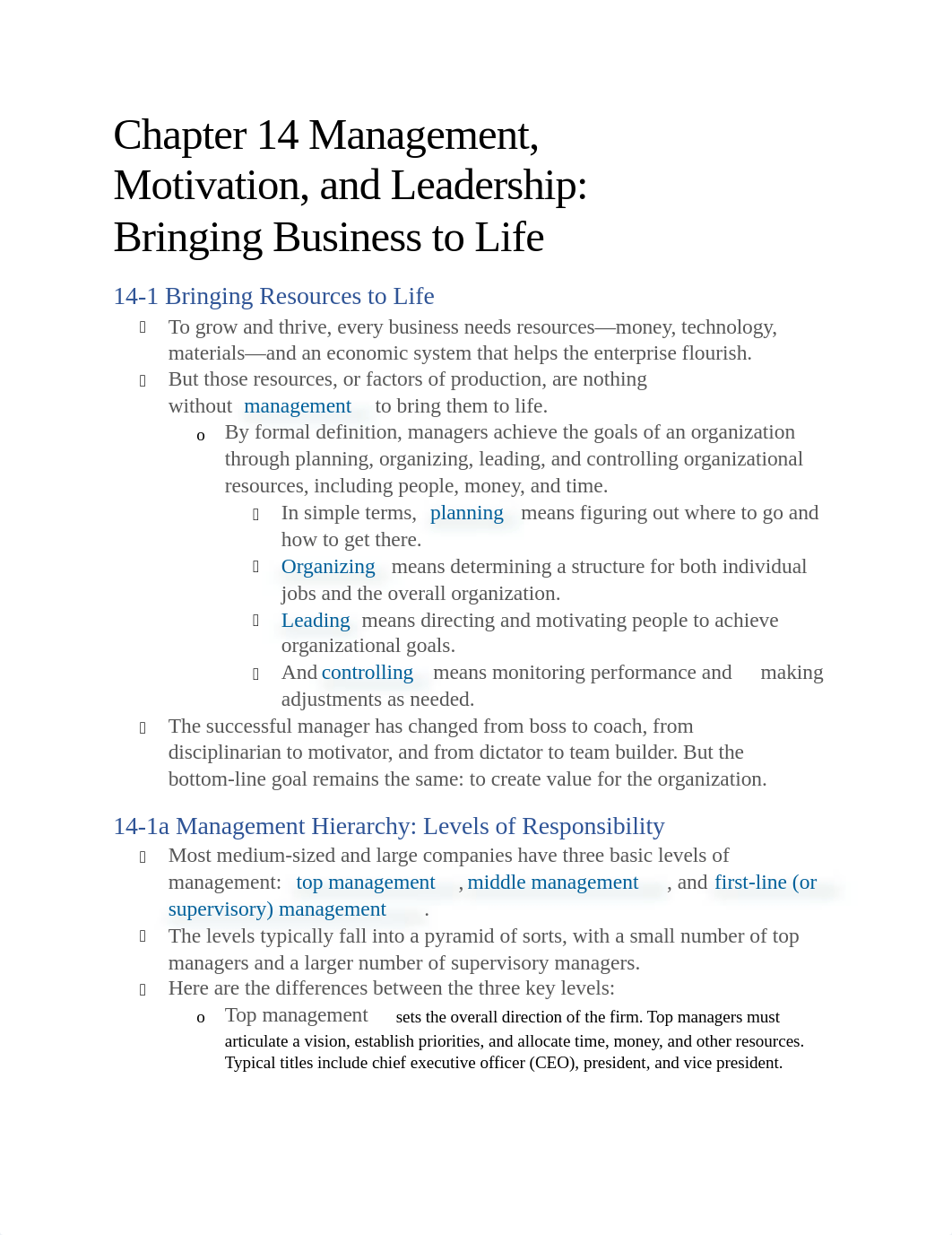 Chapter 14 Management, Motivation, and Leadership Bringing Business to Life.docx_dvo7mlmqeyh_page1