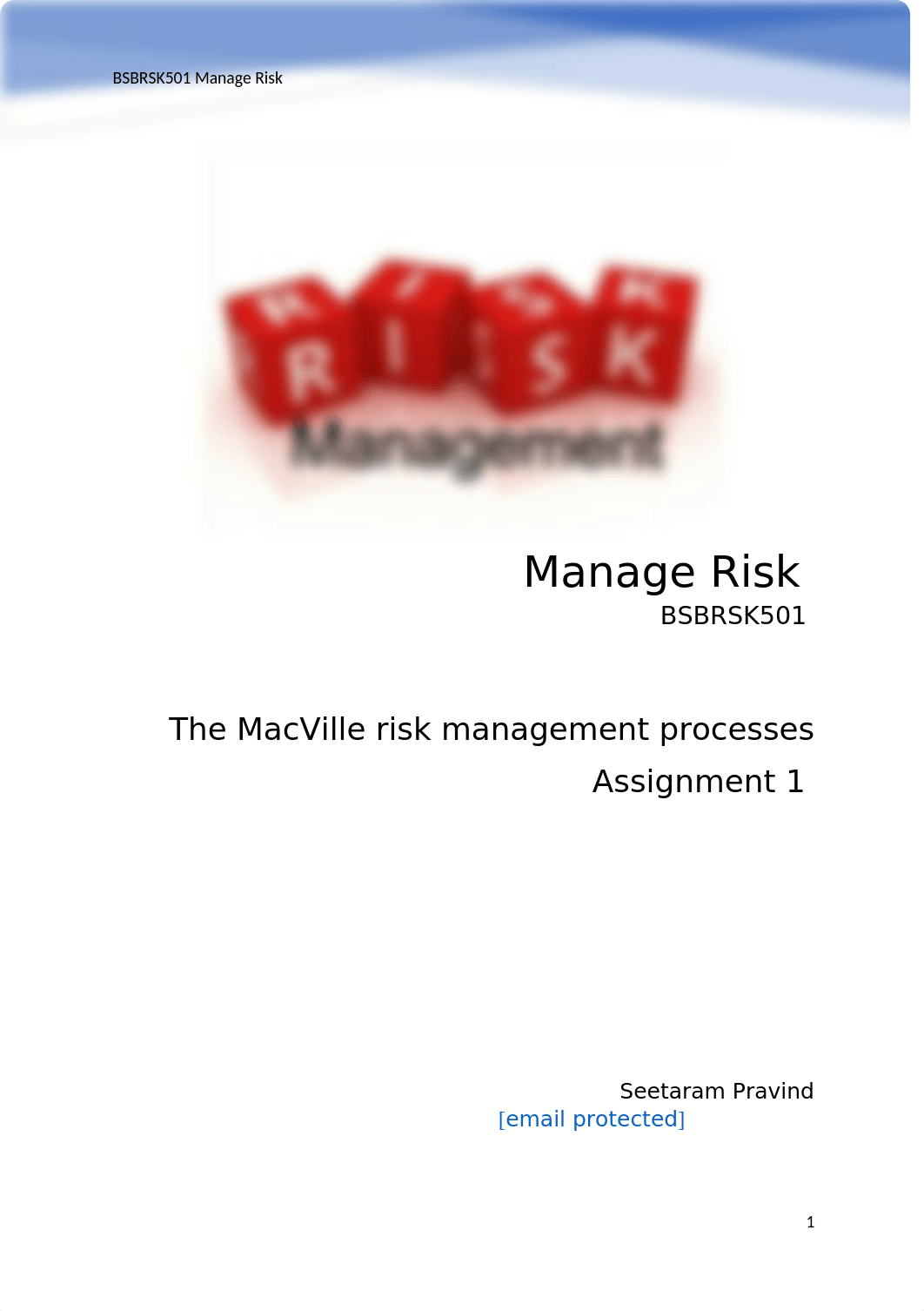 Manage Risk-Ass1.docx_dvodh7dc9lz_page1