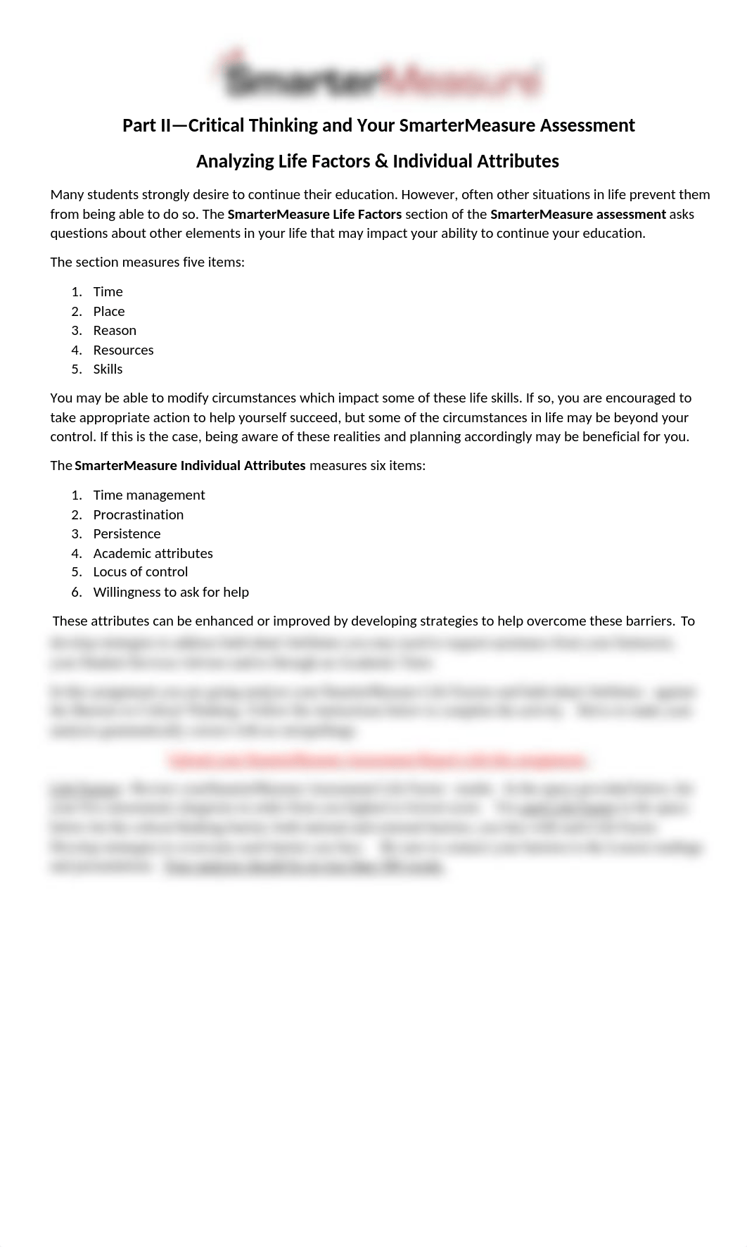 Learning Unit 2 -  Part II Critical Thinking & Your Smarter Measure Assessment.docx_dvoenk5dwg6_page1