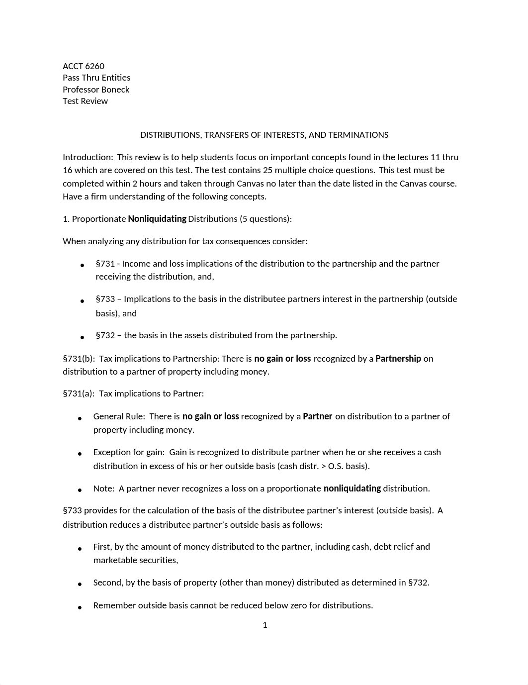 3 Distributions, Transfers of Interest & Terminations Test Review.doc_dvogeyroemr_page1