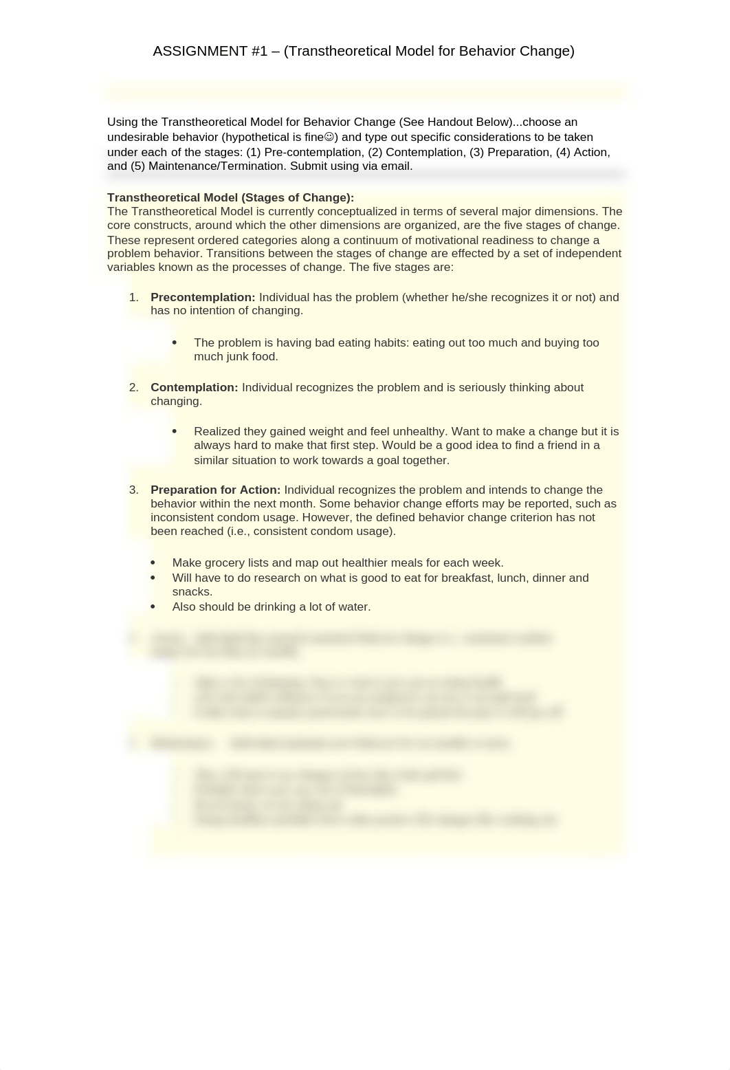 Assignment 1 - Transtheoretical Model for Behavior Change_dvor68givzj_page1