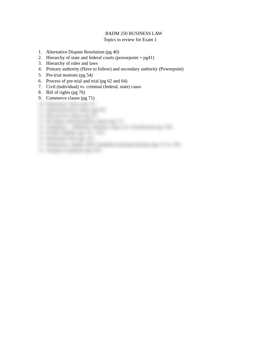 Bus Law Study Guide Exam 1 (1).docx_dvovixf3khv_page1