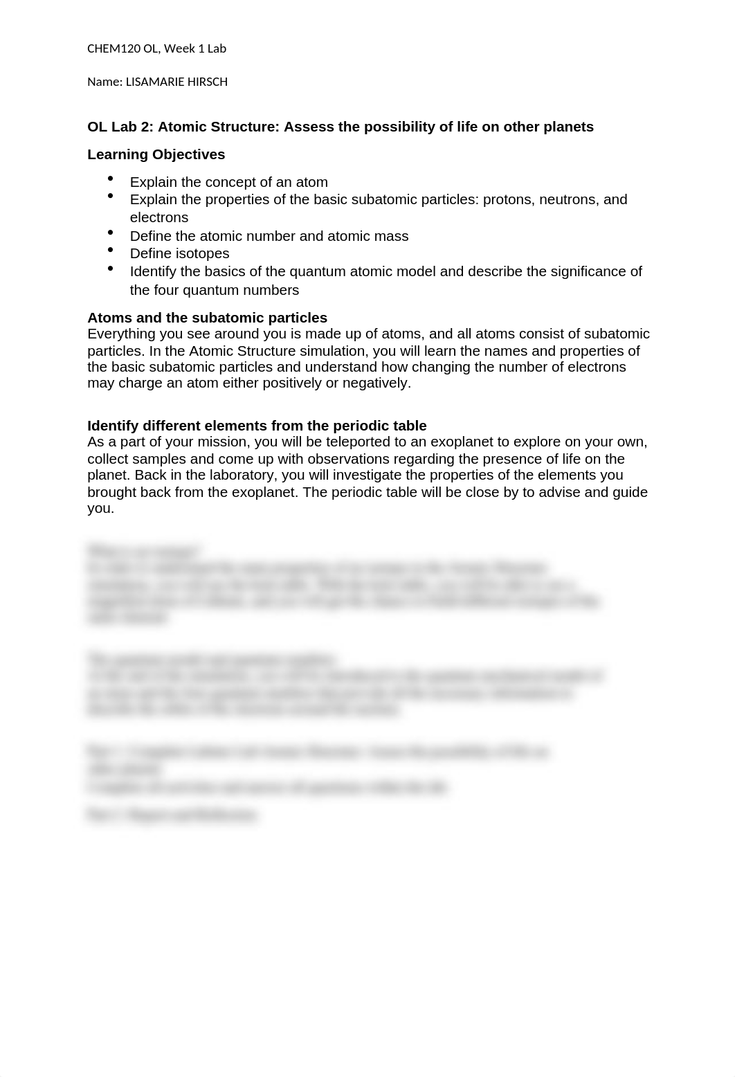 OL Lab 2-Atomic Structure Assess the possibility of life on other planets 2.docx_dvox1bhb13b_page1