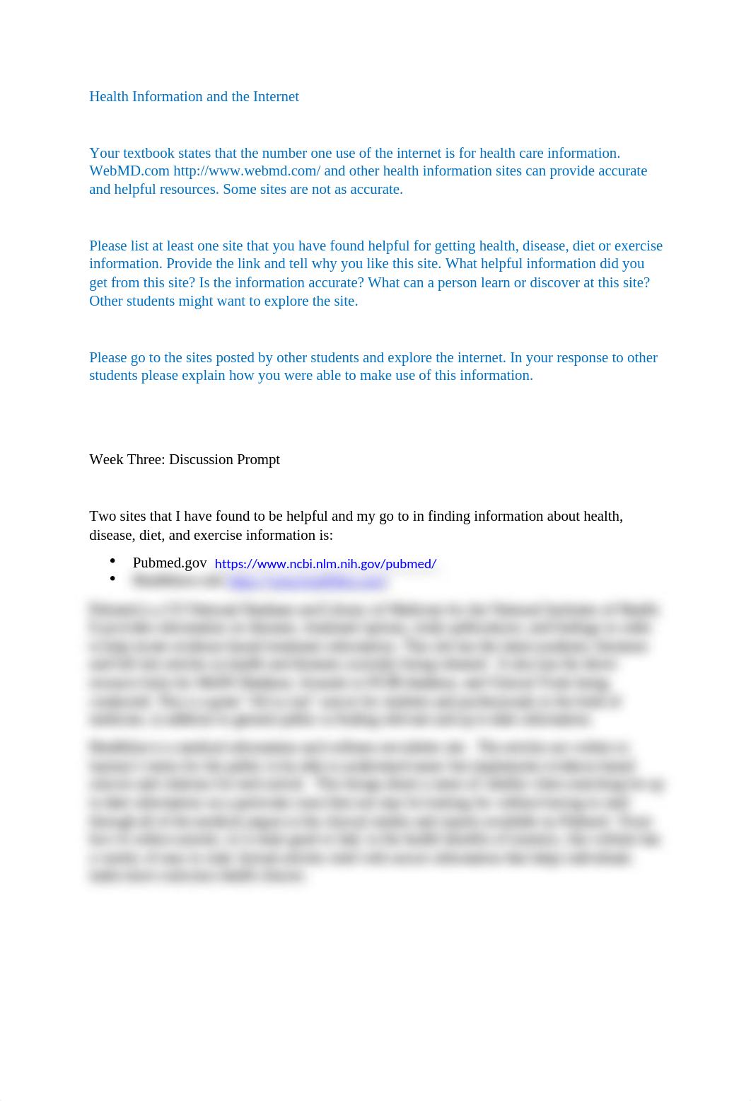 Health Psychology - Week Three - Discussion Prompt - Goldsmith, Amanda Coral.docx_dvpf2jy0sov_page1