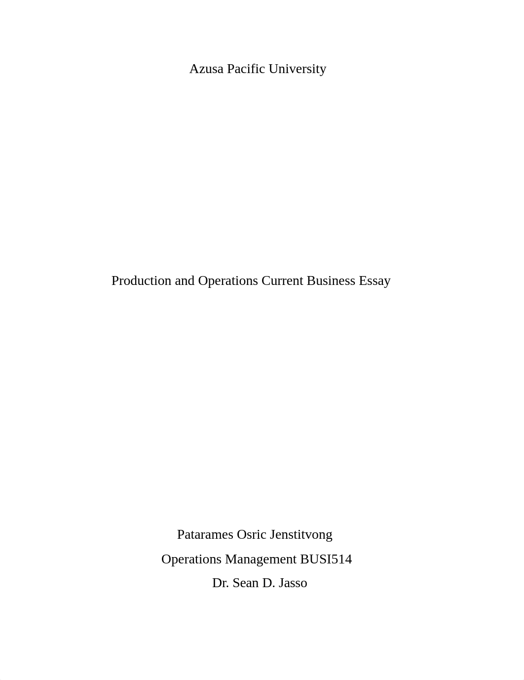 Production and Operations Current Business Essay.docx_dvpguh09lgo_page1