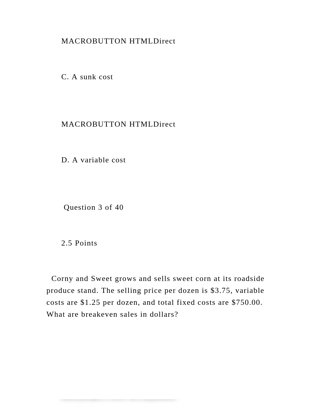 I need answer to 40 multiple choice questions. Subejct is Accou.docx_dvpidhprlb6_page5