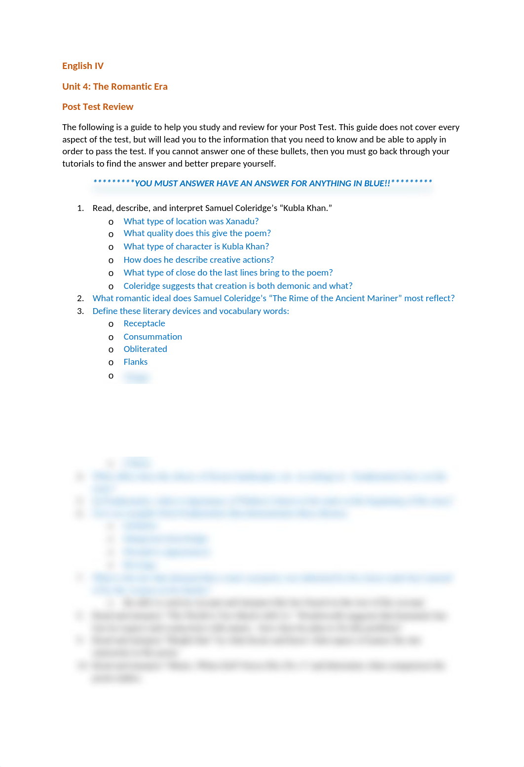 English IV Unit 4 Post Test Review.docx_dvpt9m58rfe_page1