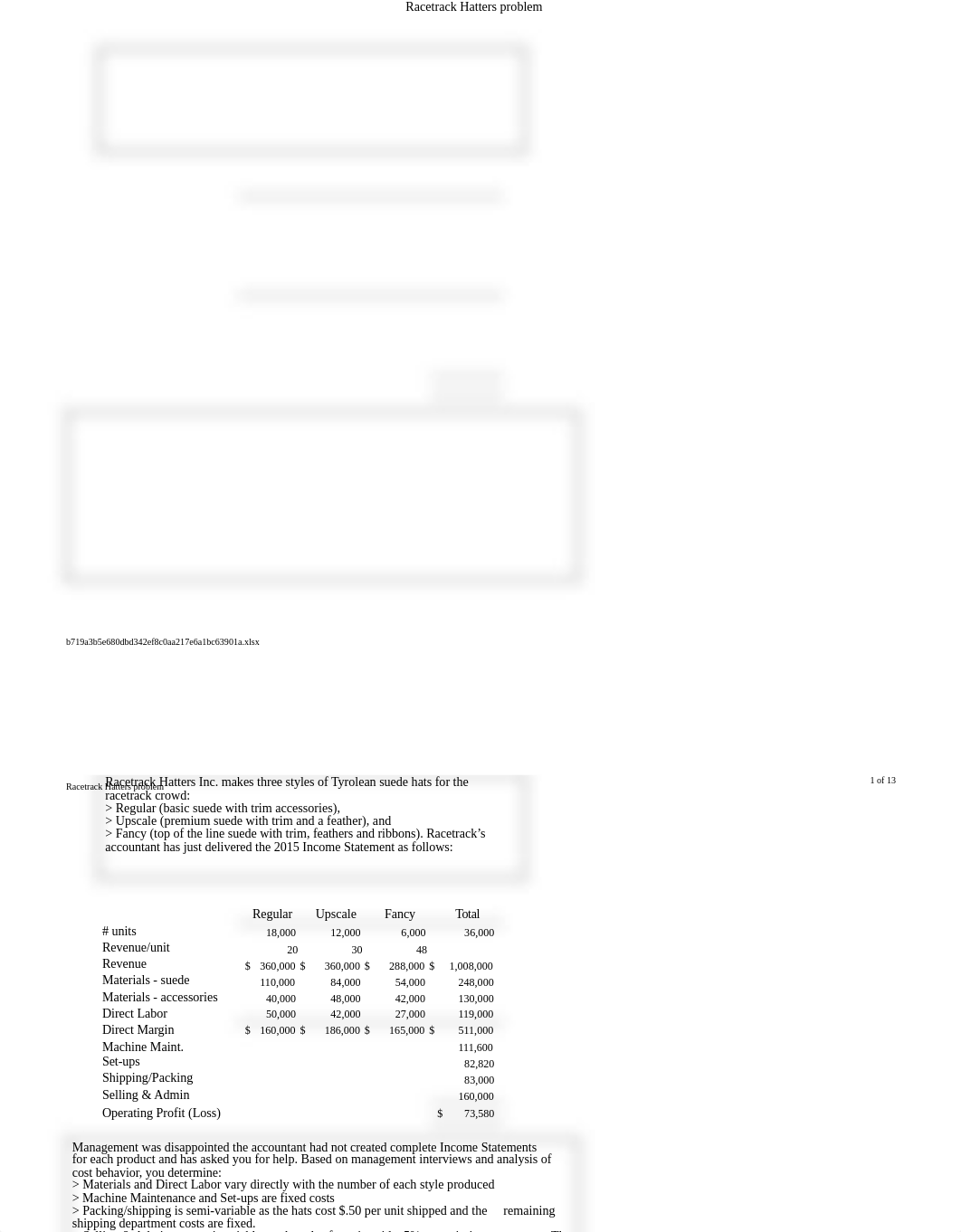 SME2001 - MTE2 CVP & Rel Cost, Racetrack Hatters Problem & Solution v(5.0).xlsx_dvpwtmc5tcw_page1