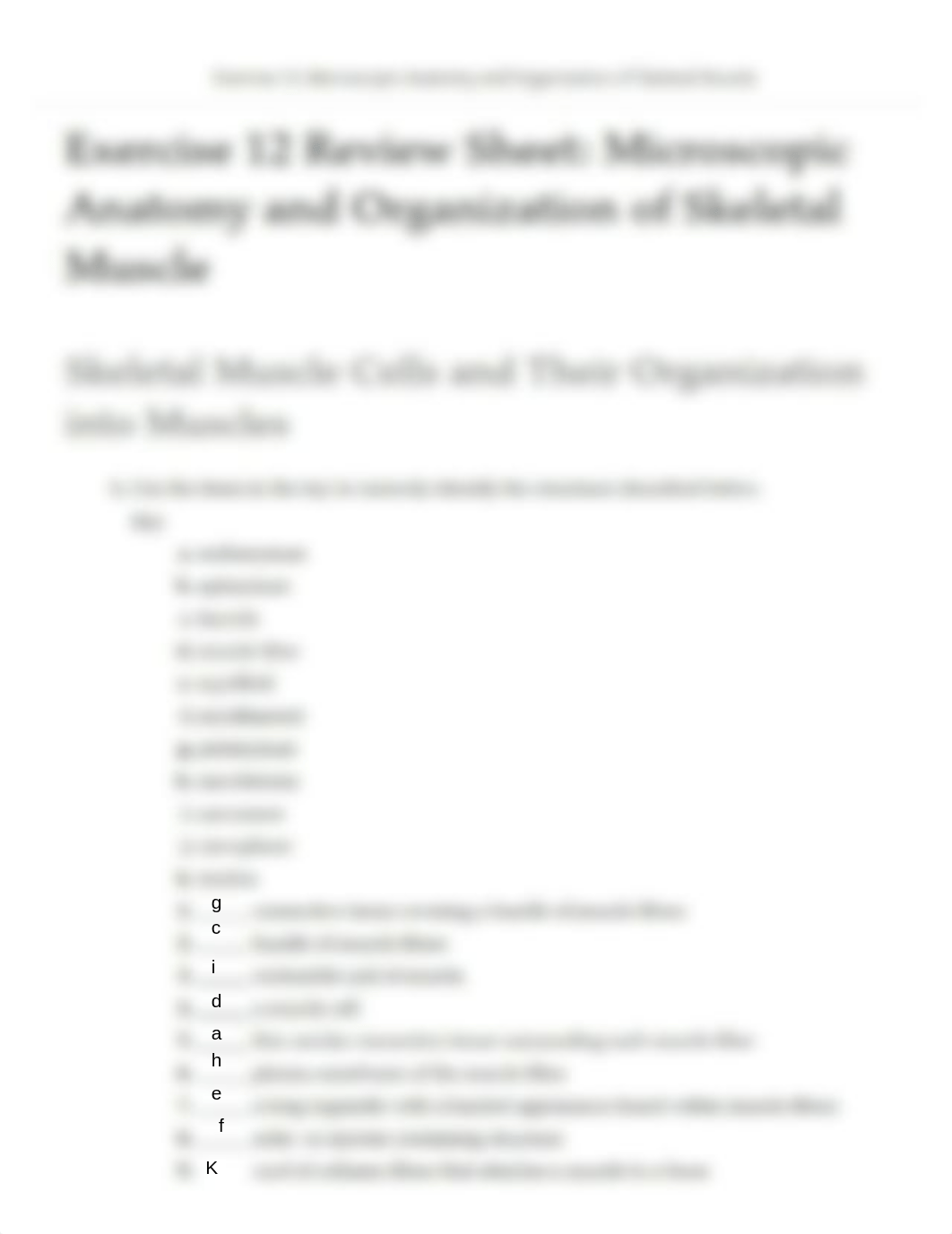 Ex12 Review sheet - Microscopic Anatomy and Organization of Skeletal Muscle (1).pdf_dvq2v5ztvcl_page1