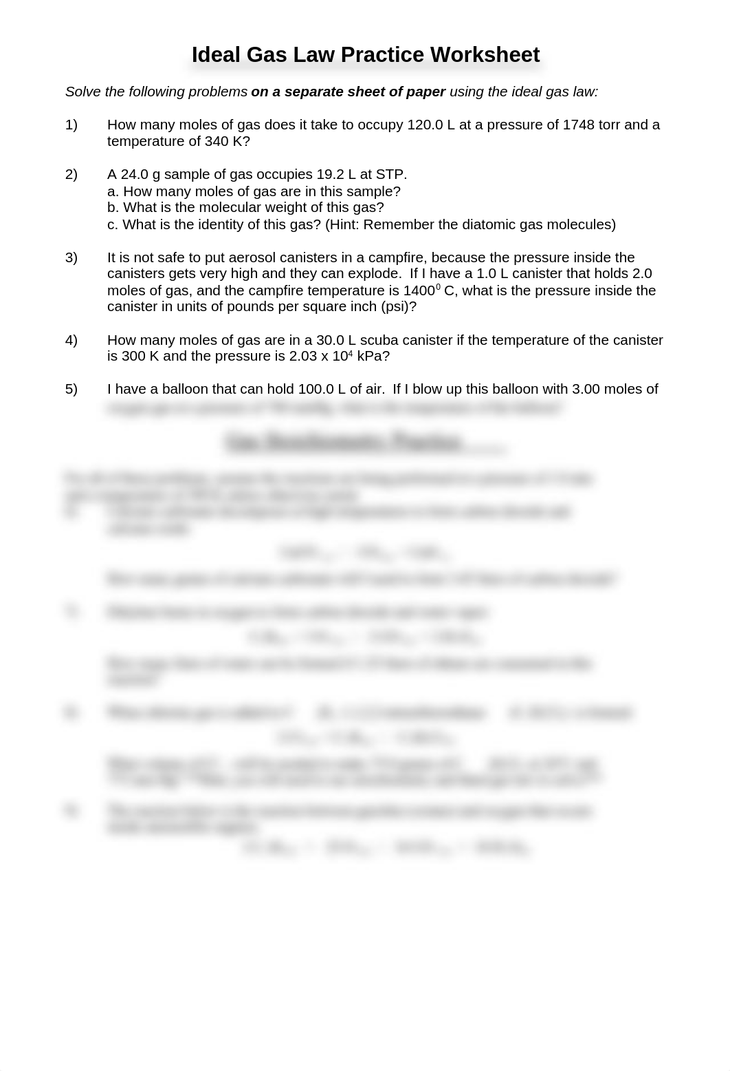 Ideal Gas Law and Stoichiometry Practice Worksheet student version.doc_dvq6x5nu4mw_page1