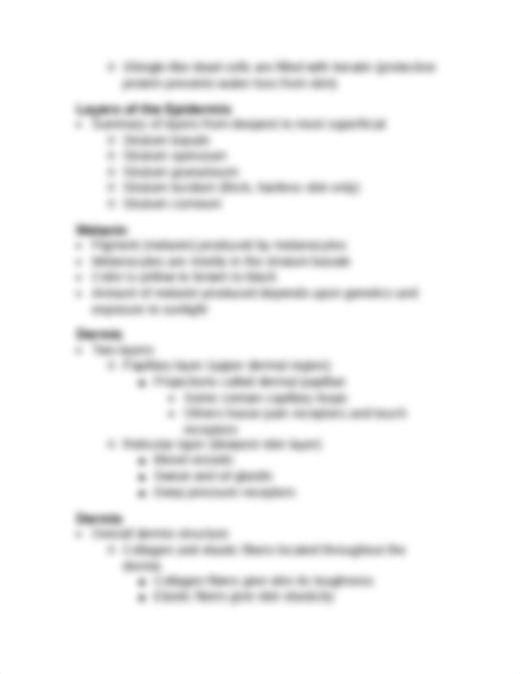 Bio106 Basic A&P Ch. 4 Outline, Skin and Body Membranes.docx_dvq7khcvbxi_page4