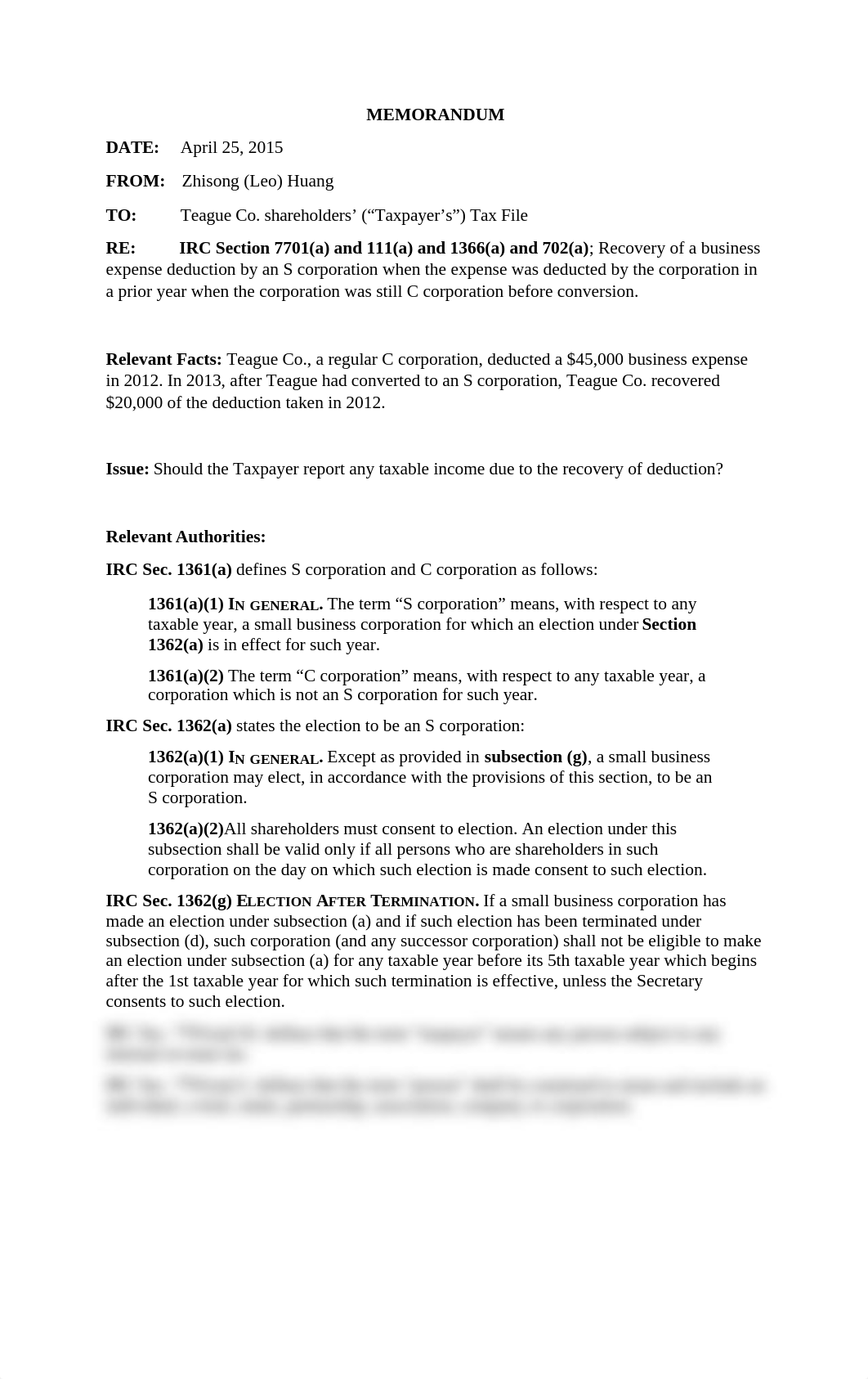 Tax Research Case 2 - Leo Huang_dvqb0hef6pu_page1