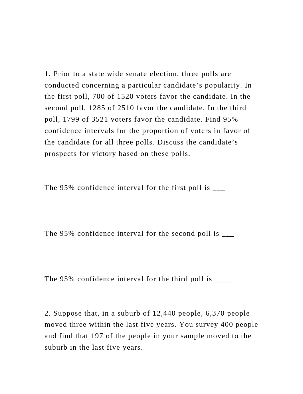 1. Prior to a state wide senate election, three polls are conduc.docx_dvqjcxqgyal_page2