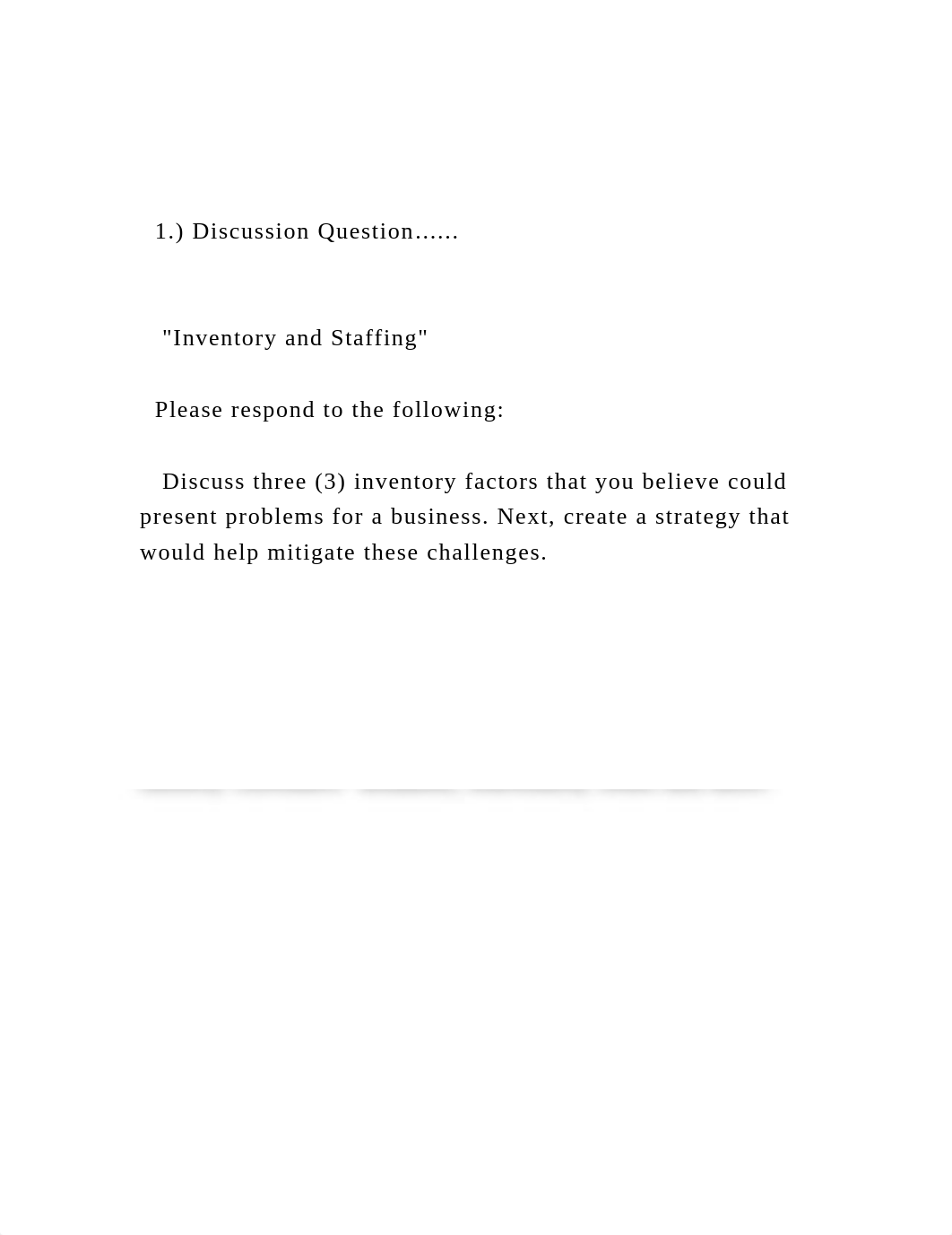 1.) Discussion Question......    Inventory and Staffing .docx_dvqkd819i29_page2