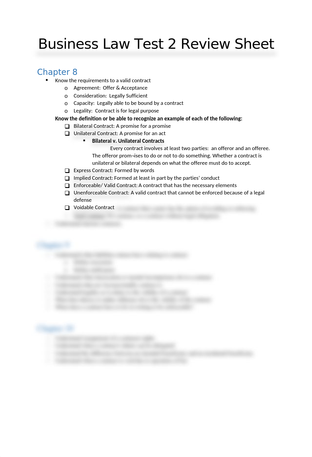 Business Law Test 2 Review Sheet (ummm).docx_dvqod09xbtl_page1