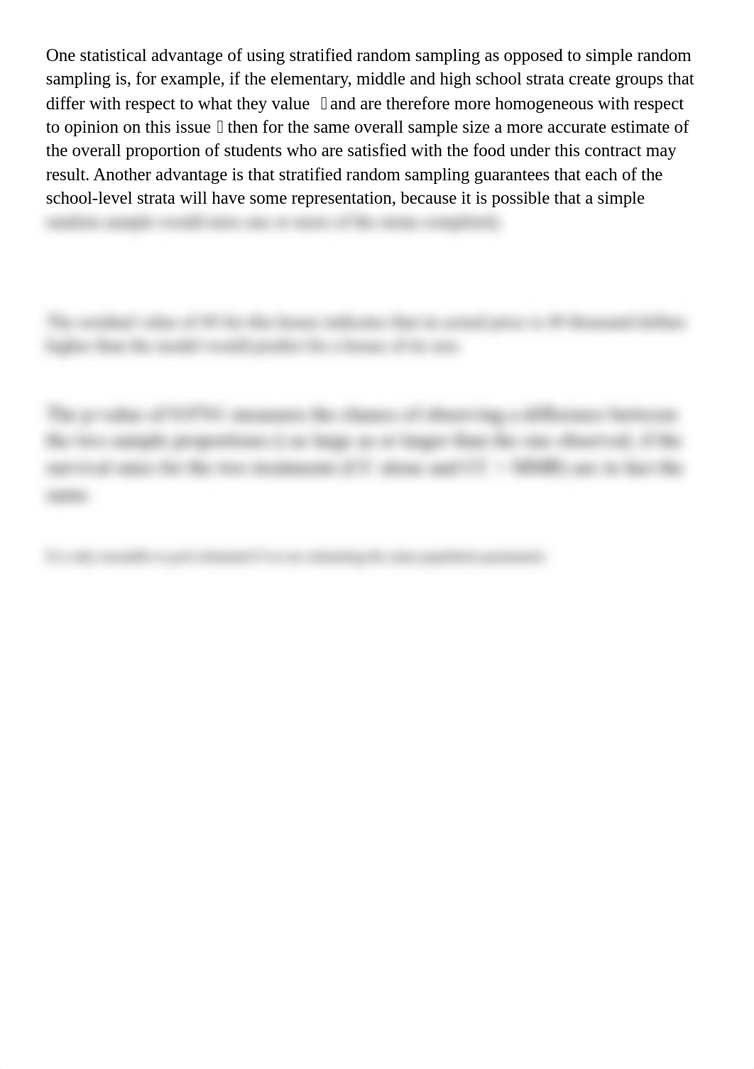 One statistical advantage of using stratified random sampling as opposed to simple random sampling i_dvqruz9k81u_page1