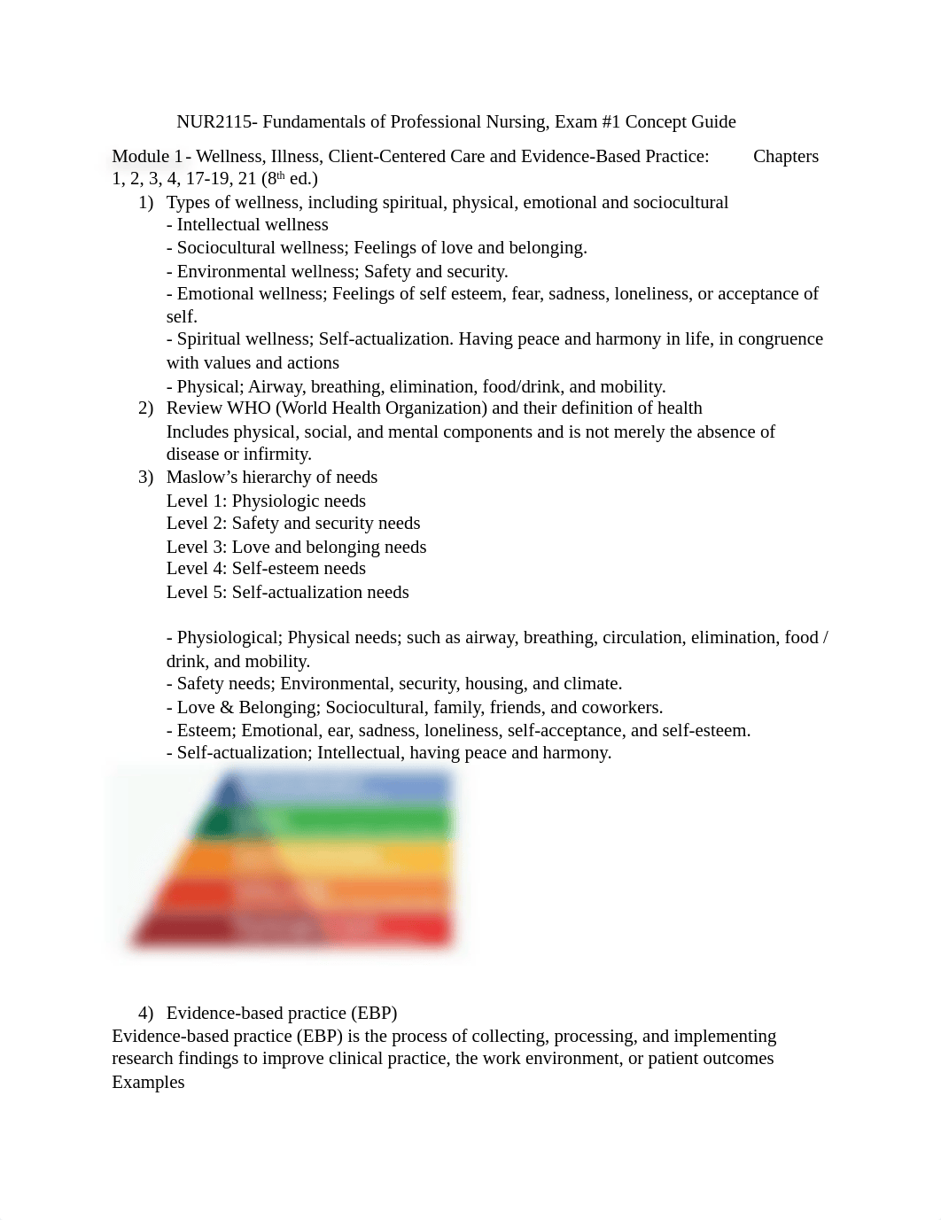 Fundamentals Learning-Study Guide Exam 1 Summer Quarter 2020.docx_dvqv42pc850_page1