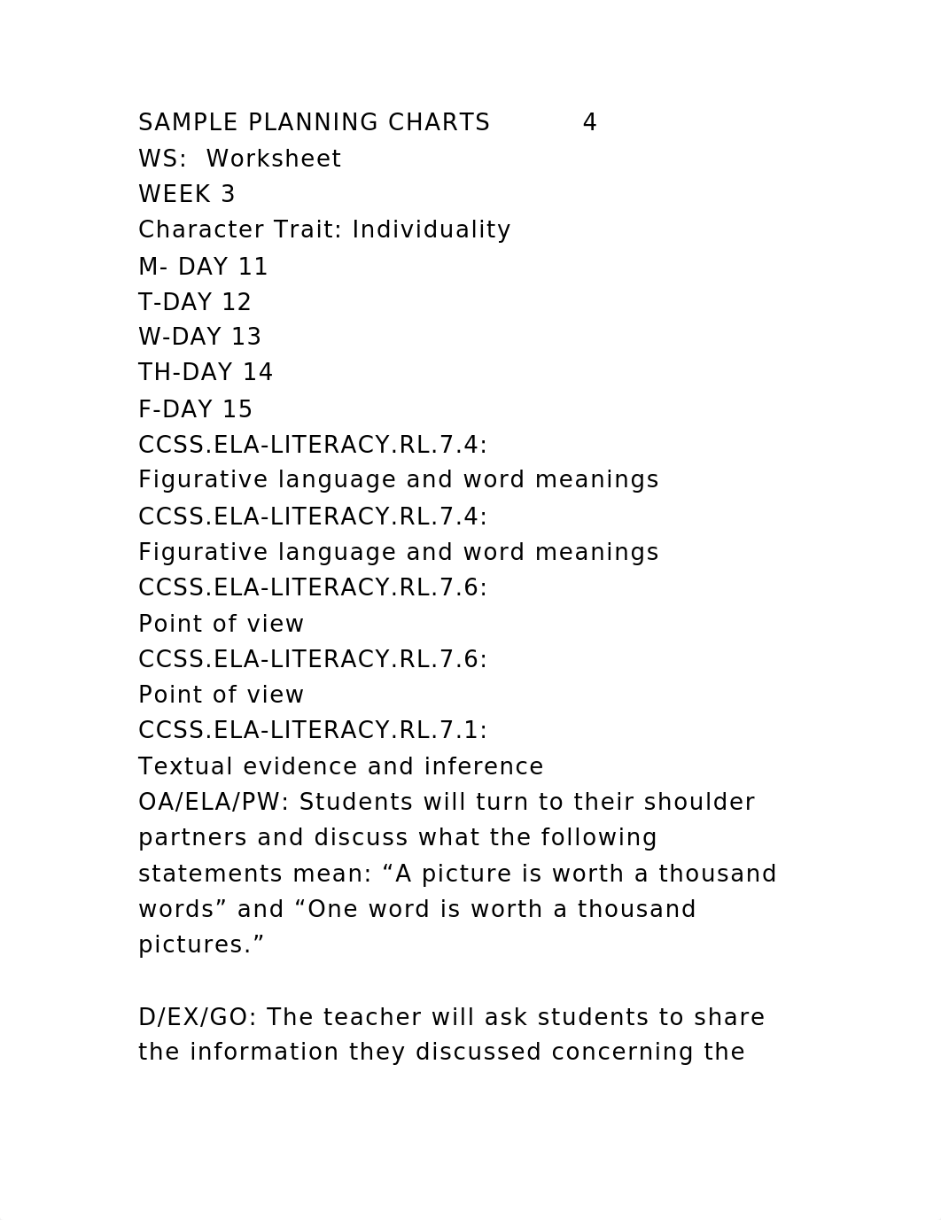 SAMPLE PLANNING CHARTS   5Ohio ELA Standards Sampl.docx_dvr6el405mw_page4