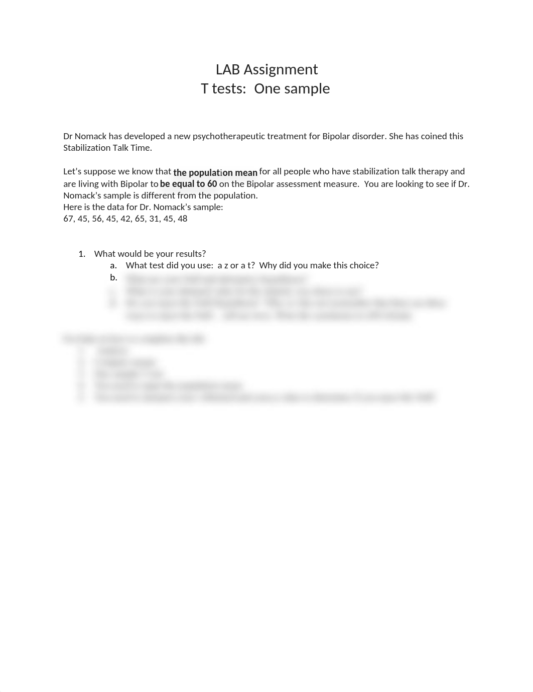 one sample t test lab.docx_dvrjgldkrai_page1