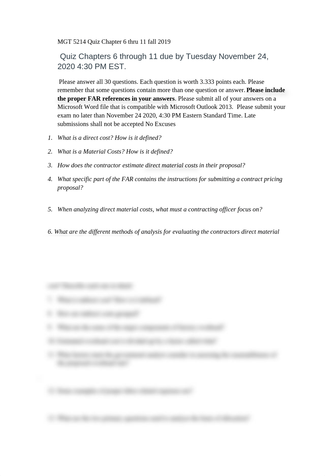 MGT_5214_ Quiz Chapters 6 thru 11  Student Copy Fall 2020-2.doc_dvs1l51qeoz_page1