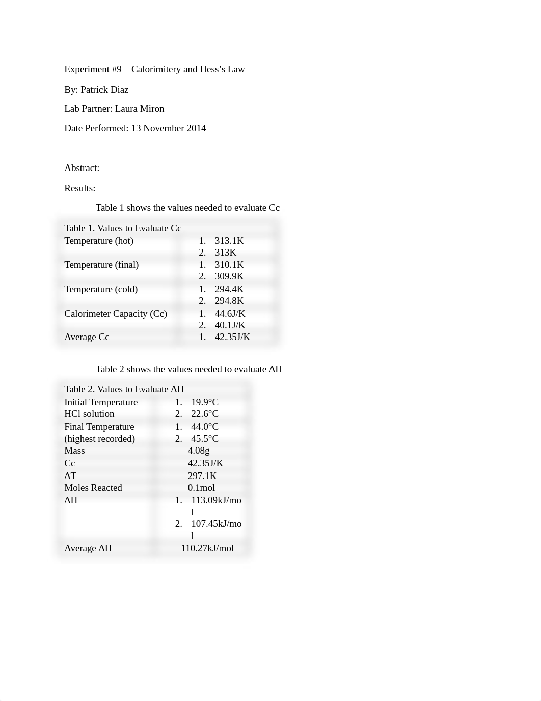 Hess's Law Lab report_dvs29qd20xu_page1