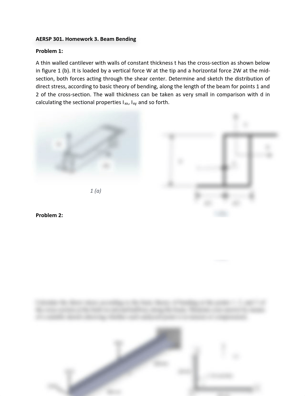 HOMEWORK 3 - Beam Bending (2).pdf_dvs36ymgccw_page1