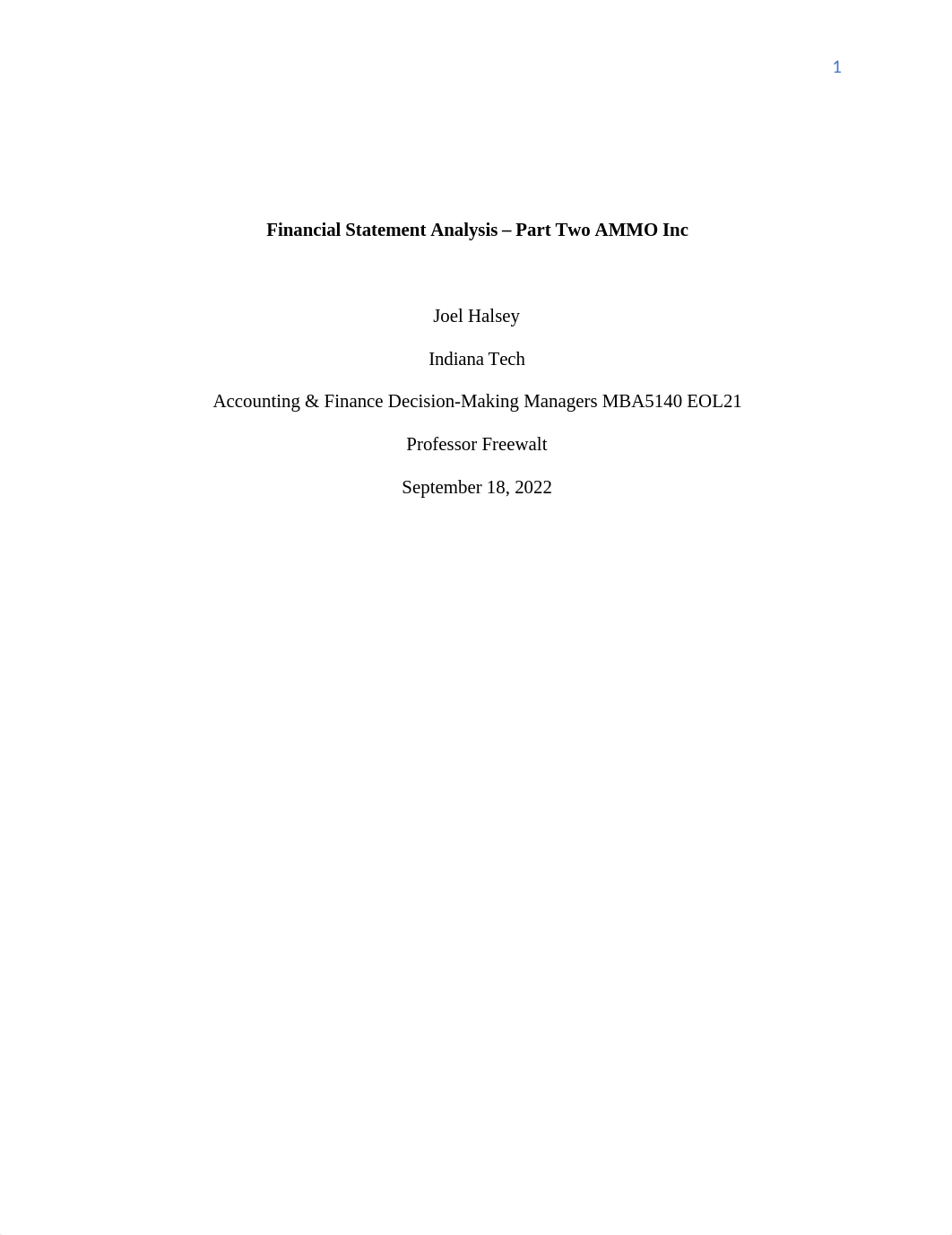 Acc & Finan Decision Making Mngrs MBA5140 Financial Statment Analysis Part 2  Module 2.docx_dvsdu8xosiy_page1